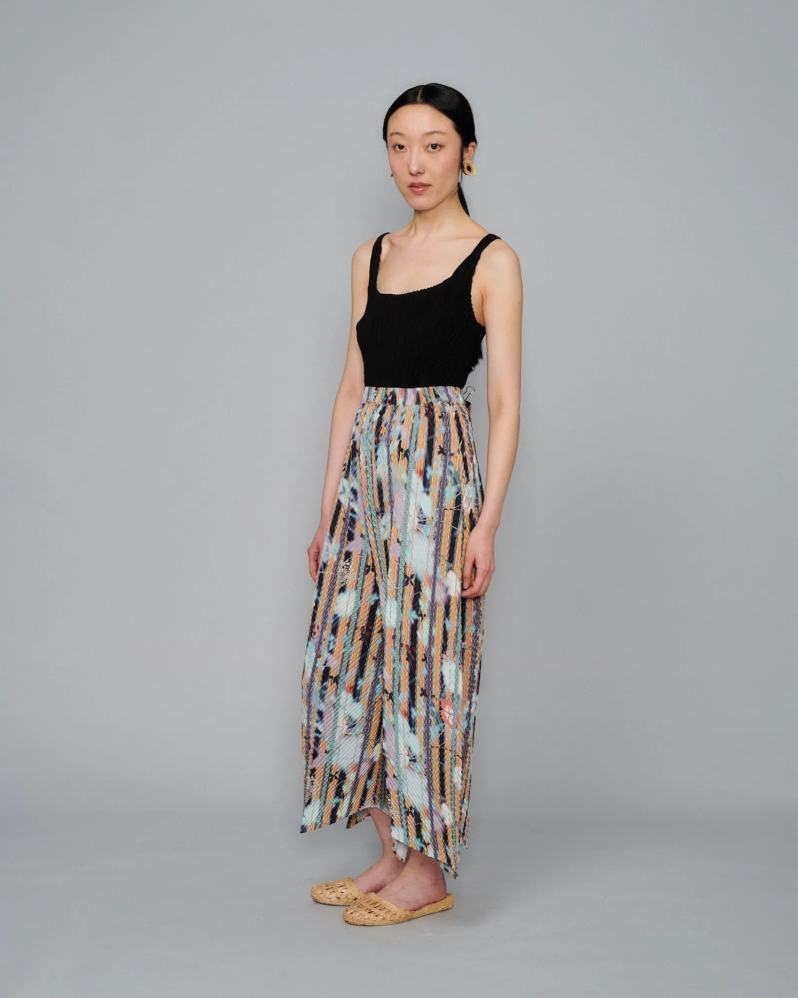 Handpleated Luka Trousers in Marie sold by Julia Heuer product image thumbnail 2