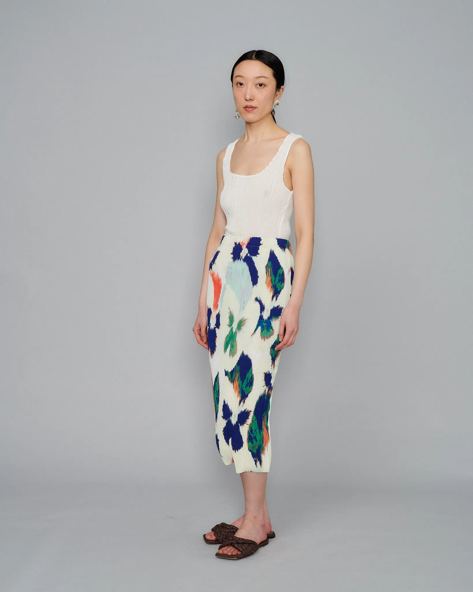 Ekke Skirt in Pansy White sold by Julia Heuer product image thumbnail 2