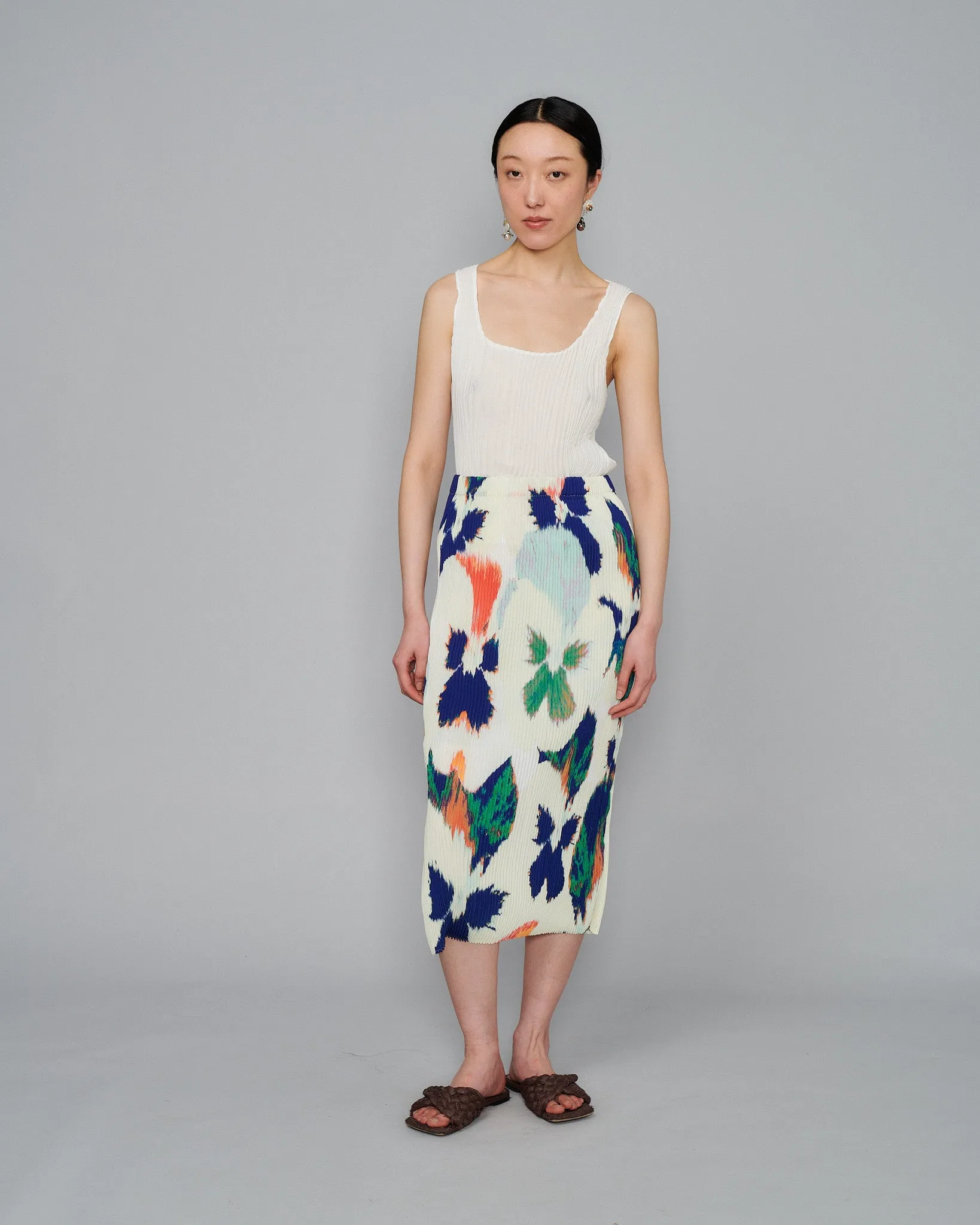 Ekke Skirt in Pansy White sold by Julia Heuer product image thumbnail 3