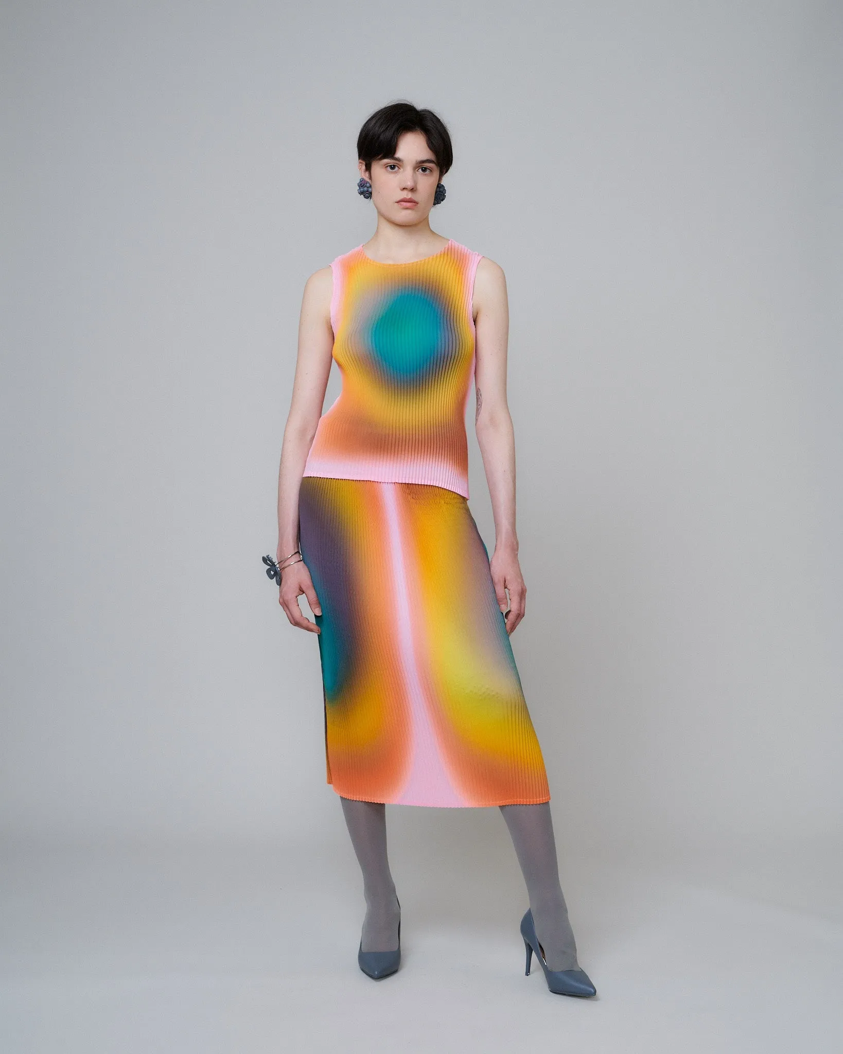 Thelma Top in Pink Rain sold by Julia Heuer product image thumbnail 3