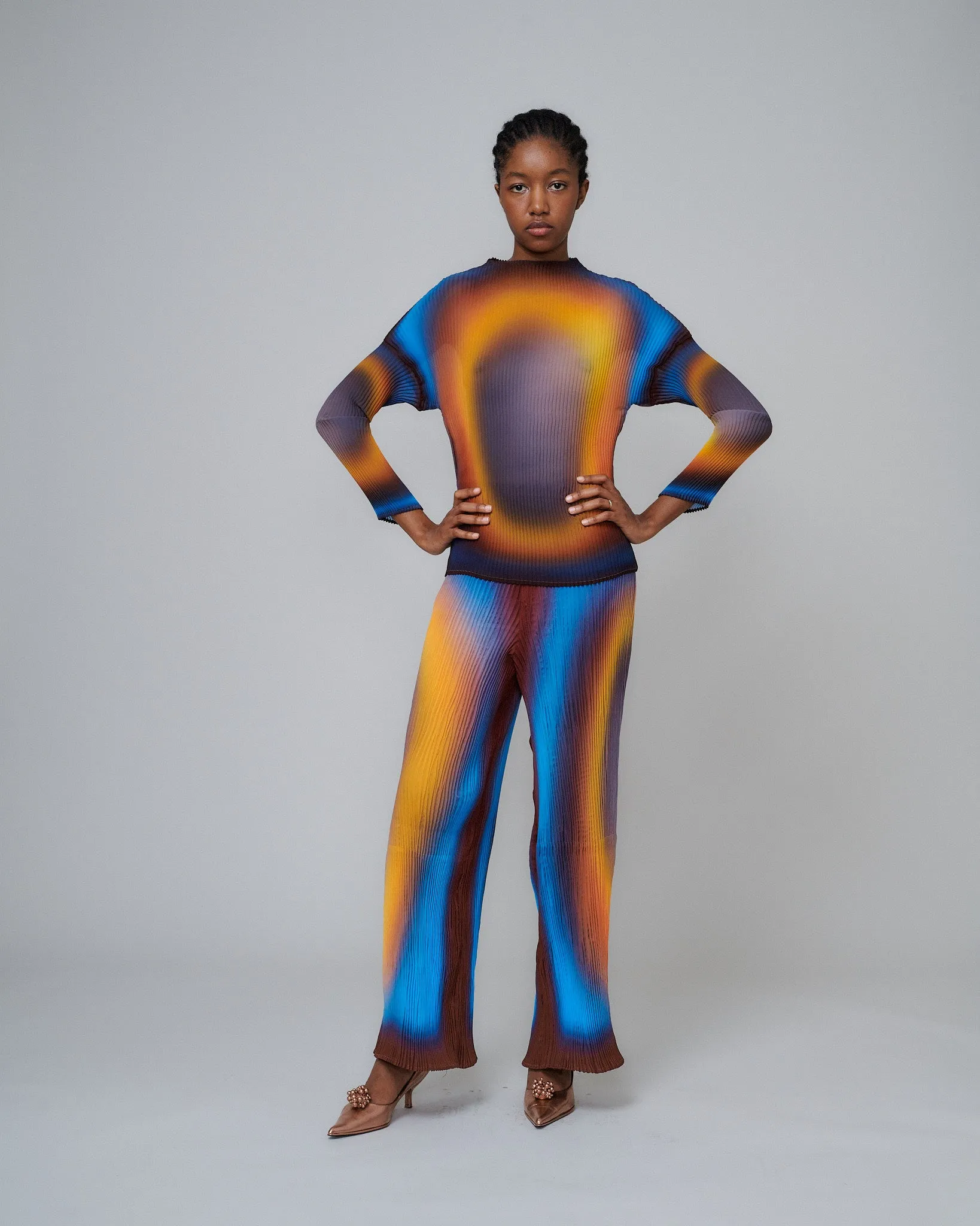 Tortas Top in Blue Rain sold by Julia Heuer