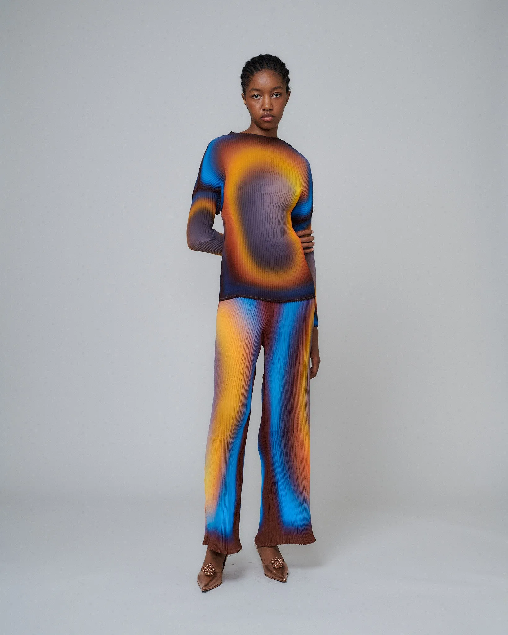 Tortas Top in Blue Rain sold by Julia Heuer product image thumbnail 2