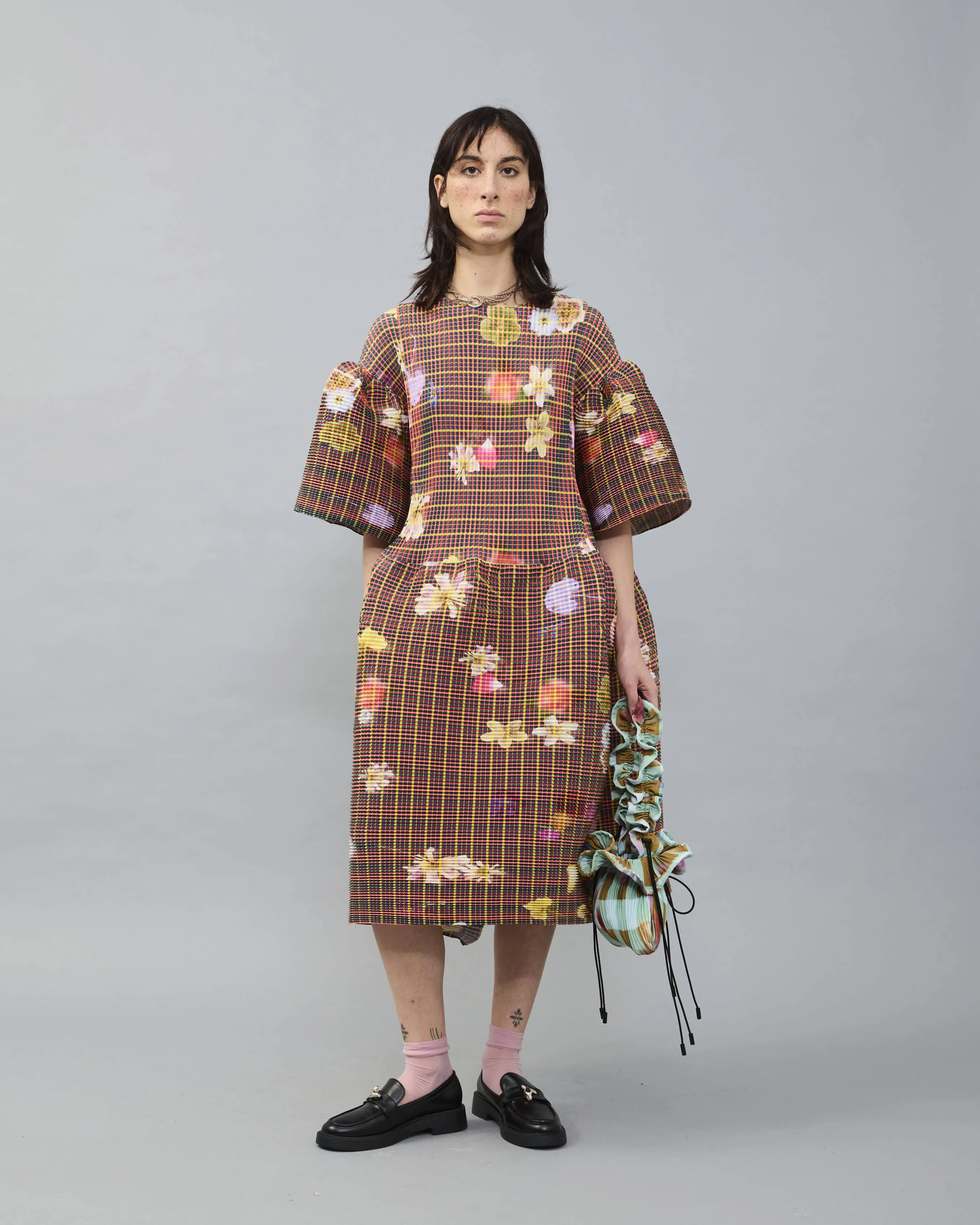 Thekla Handpleated Dress in Pagel sold by Julia Heuer