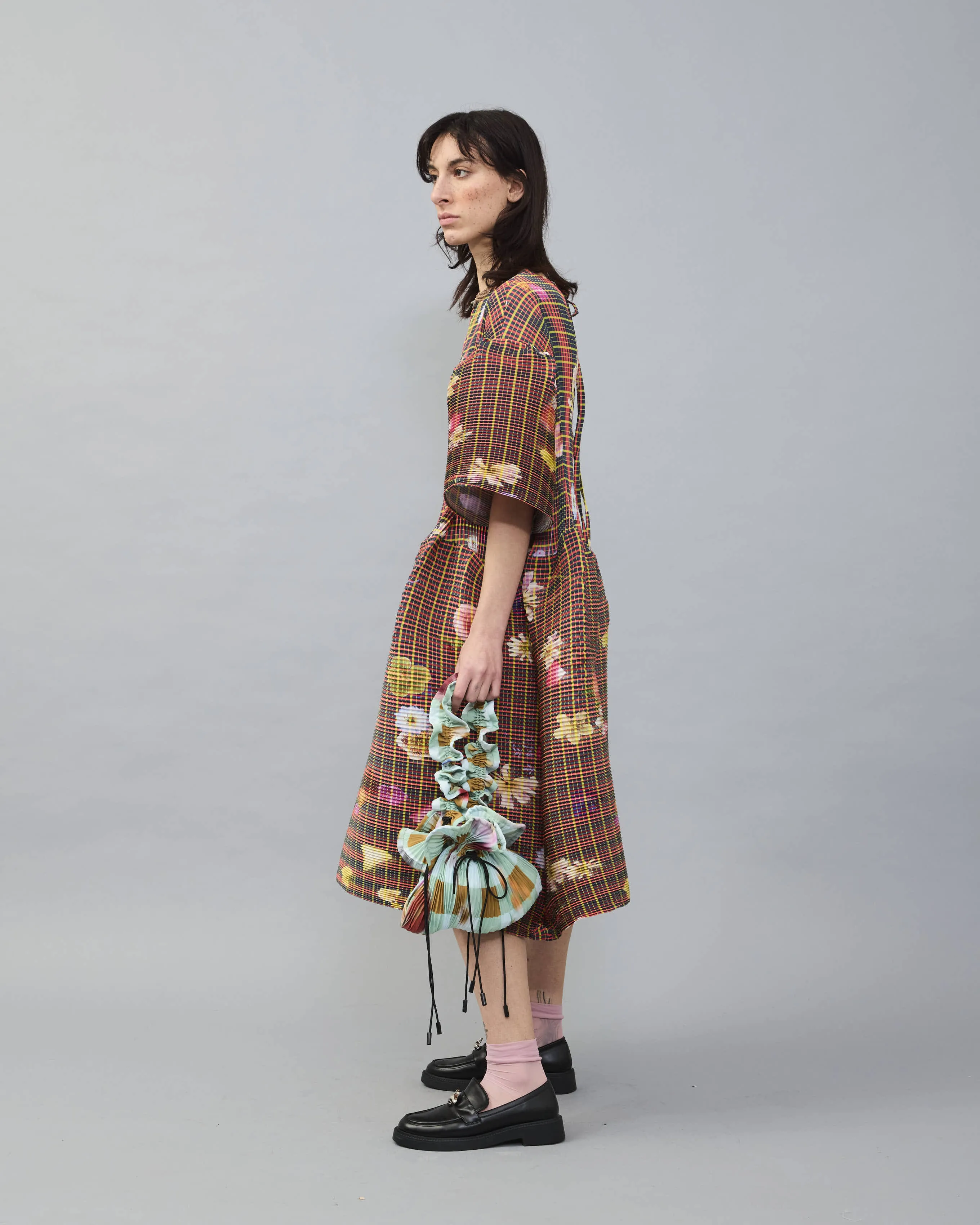 Thekla Handpleated Dress in Pagel sold by Julia Heuer product image thumbnail 2