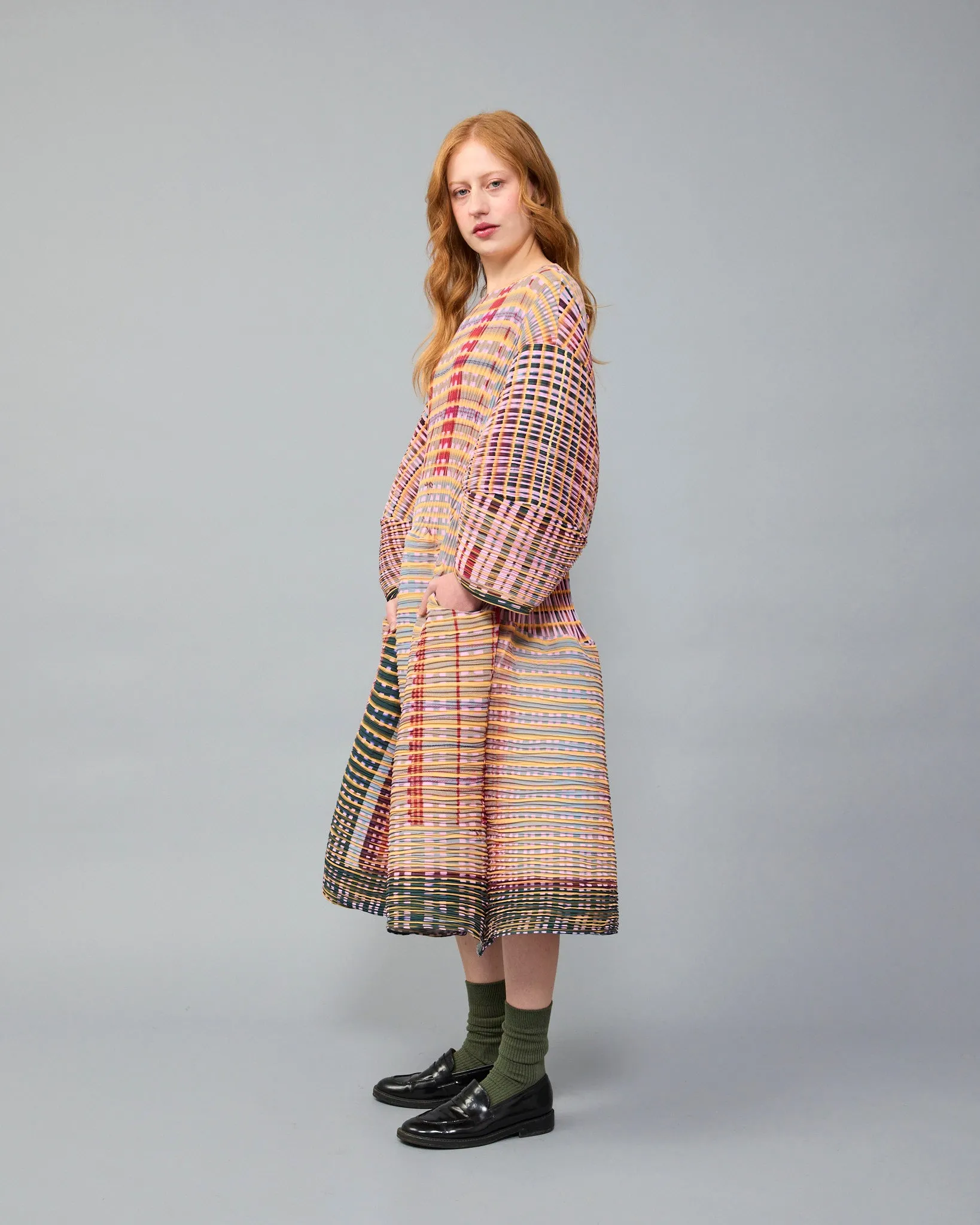 Pax Handpleated Dress in Elias sold by Julia Heuer product image thumbnail 2