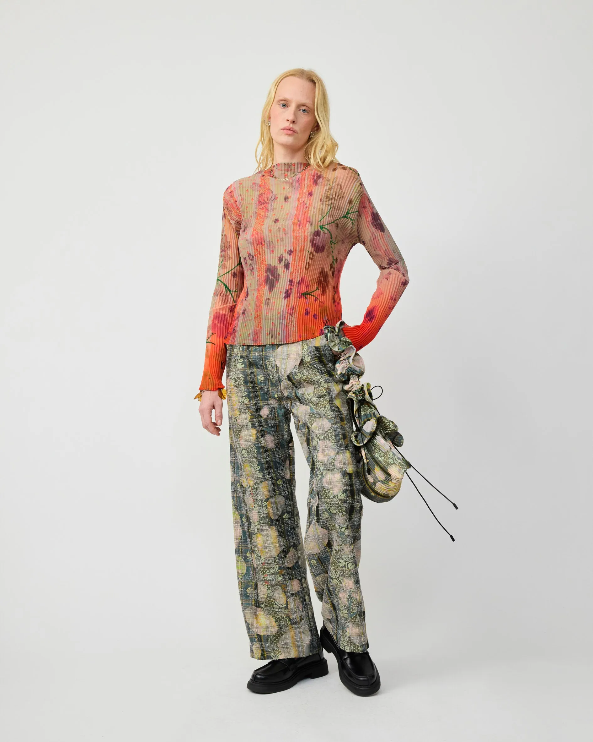 LEE PLEATED TOP IN BIRTE sold by Julia Heuer product image thumbnail 4