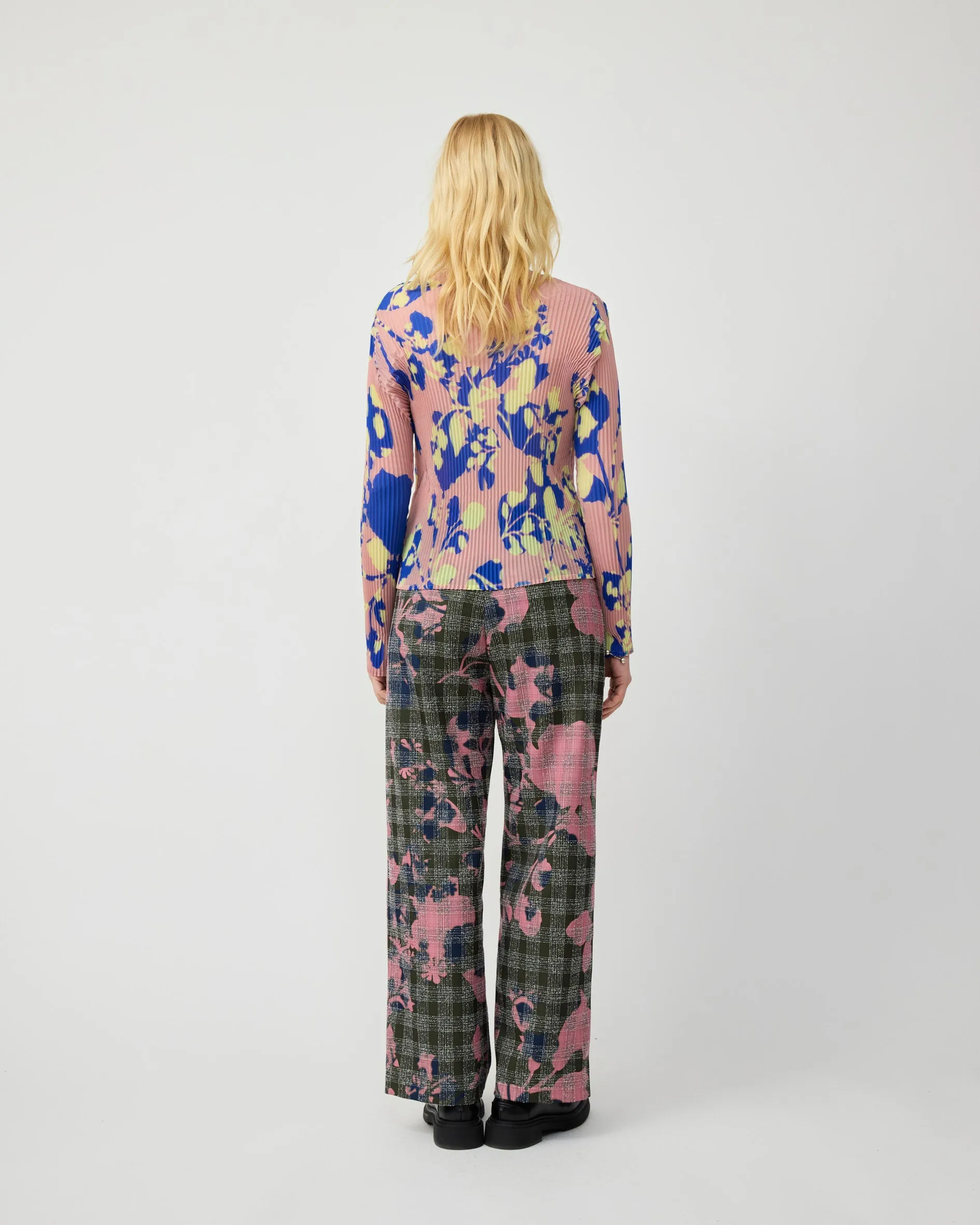 LEE PLEATED TOP IN BLUSH INGRID sold by Julia Heuer product image thumbnail 4