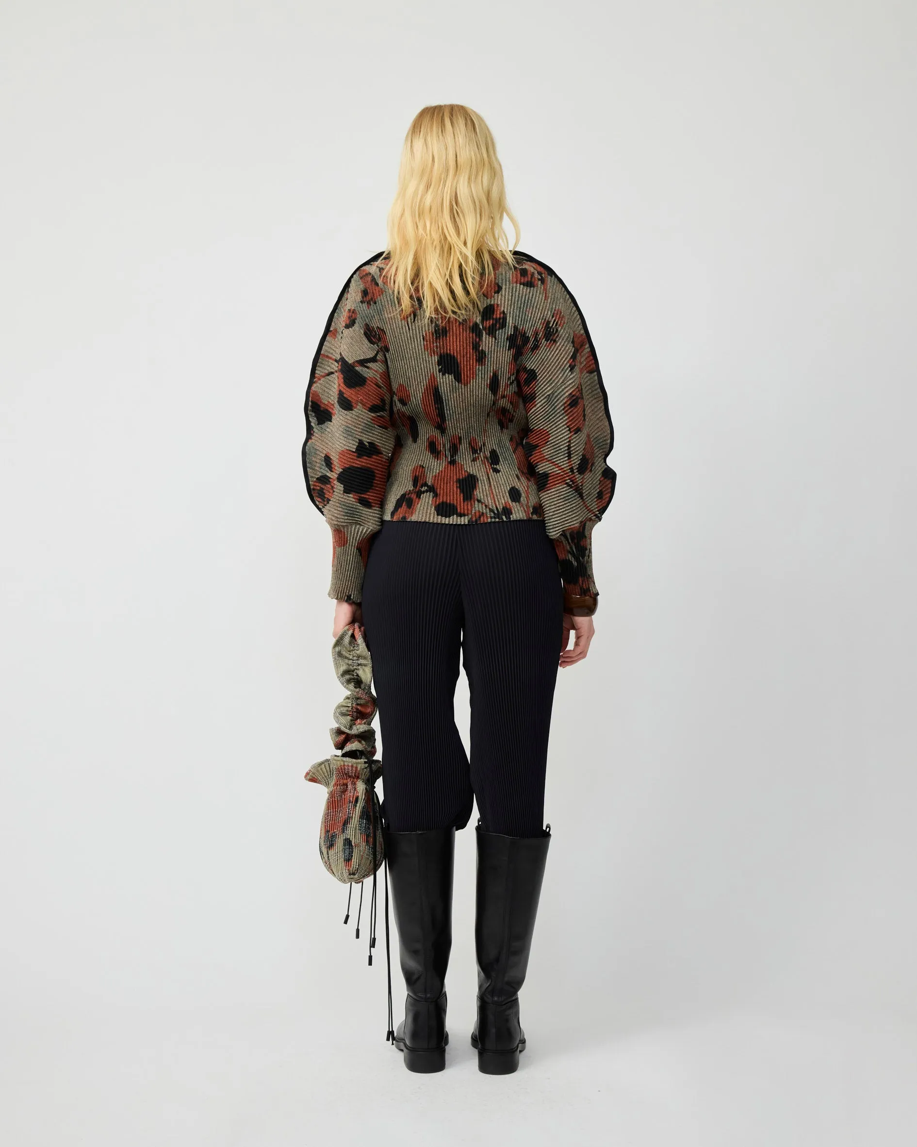 RADOK PLEATED KNIT PULLOVER IN INGRID sold by Julia Heuer product image thumbnail 3