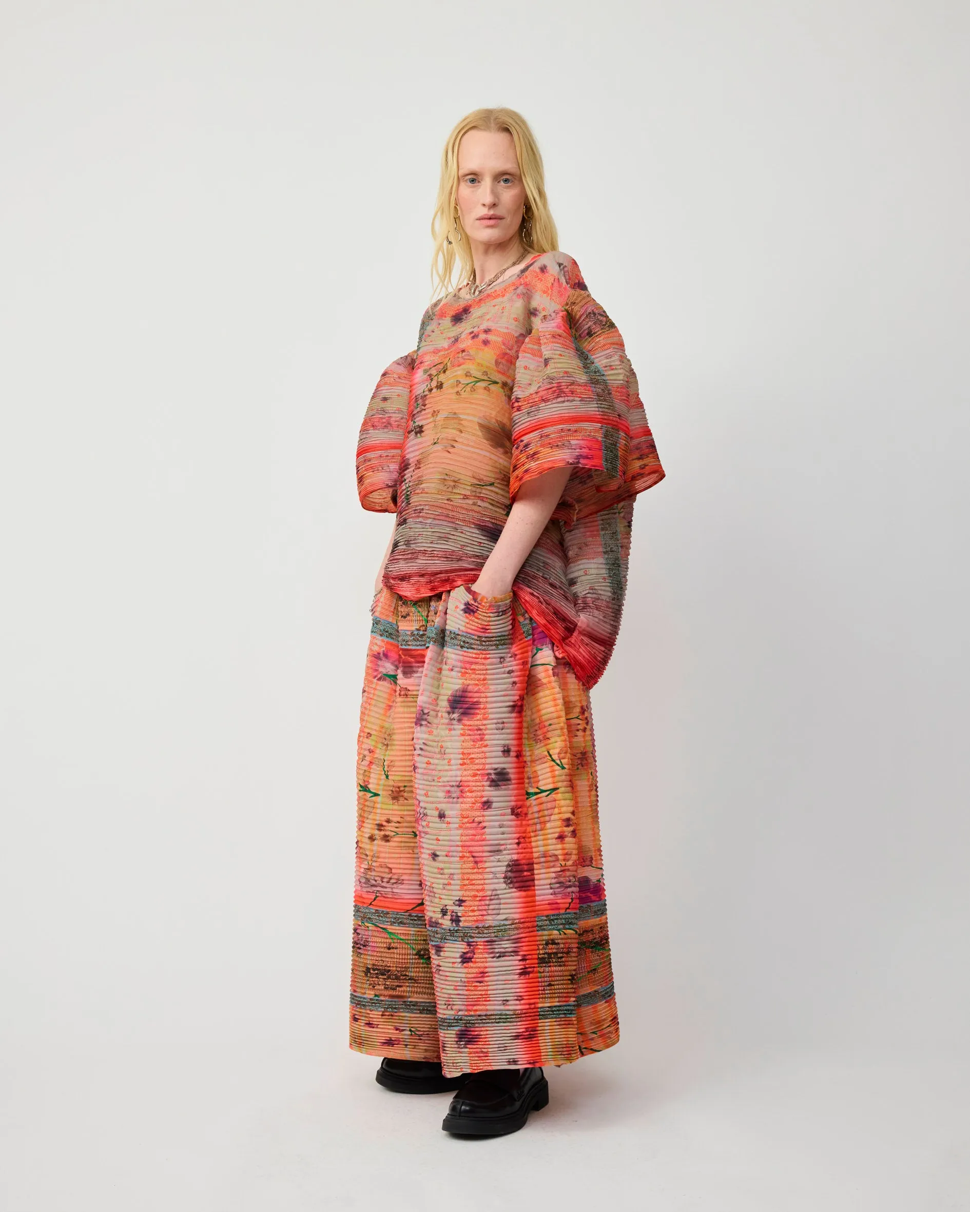 ROBIN HANDPLEATED TOP IN BIRTE sold by Julia Heuer product image thumbnail 2