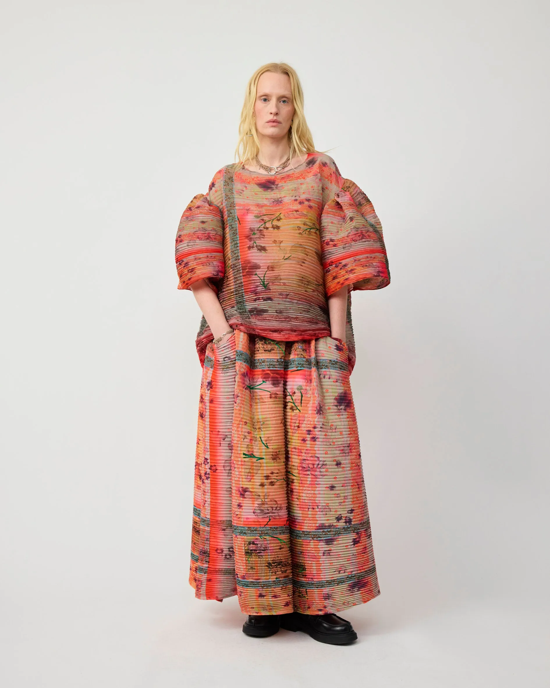 ROBIN HANDPLEATED TOP IN BIRTE sold by Julia Heuer