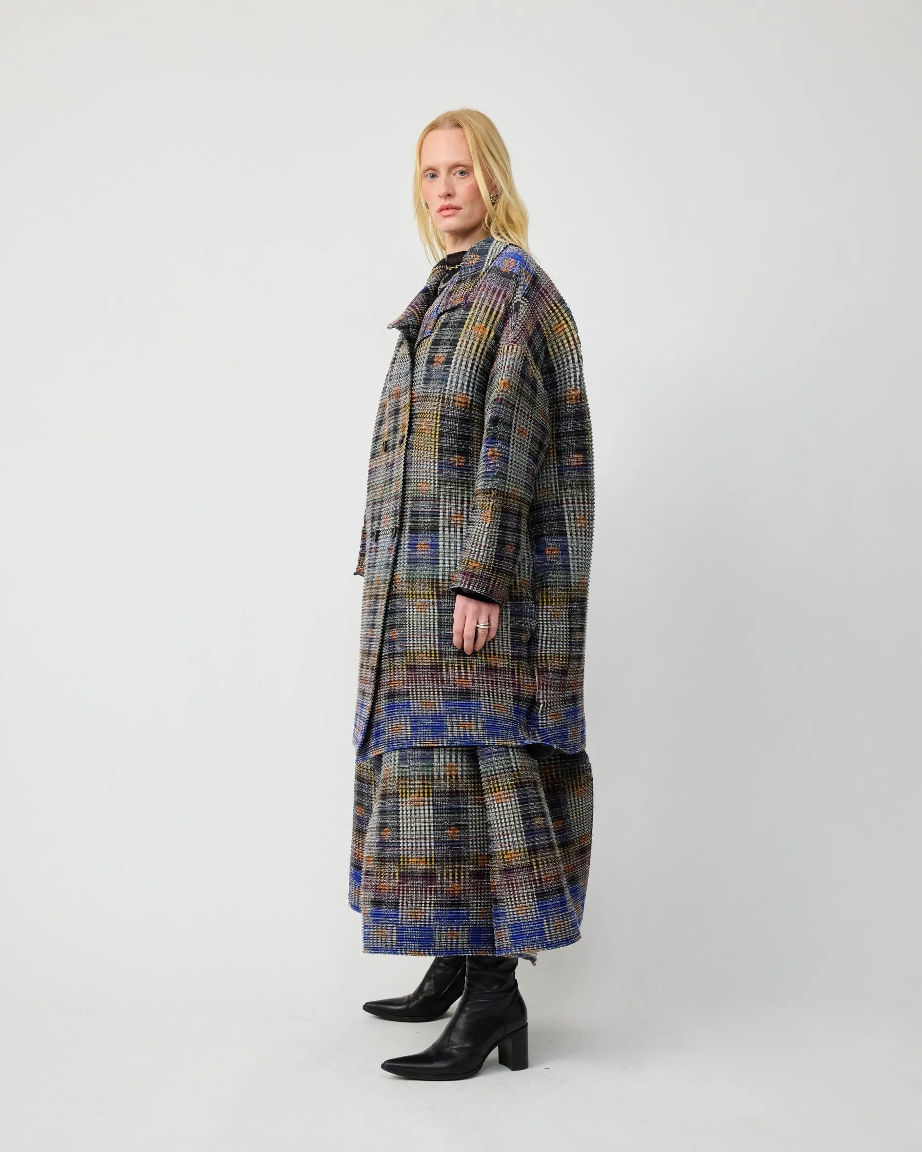 JOHAN PLEATED COAT IN HELGE sold by Julia Heuer product image thumbnail 2