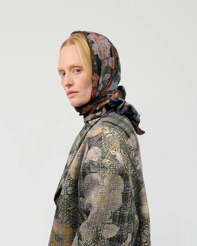 FRIDA HEAD SCARF IN BRUNO sold by Julia Heuer product image thumbnail 2