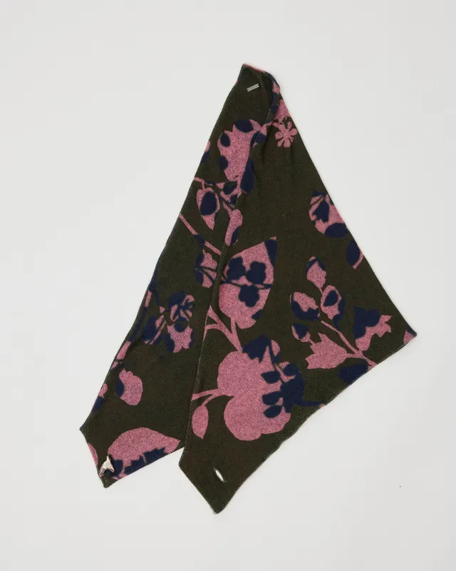 FRIDA HEAD SCARF IN MOSS INGRID made by Julia Heuer