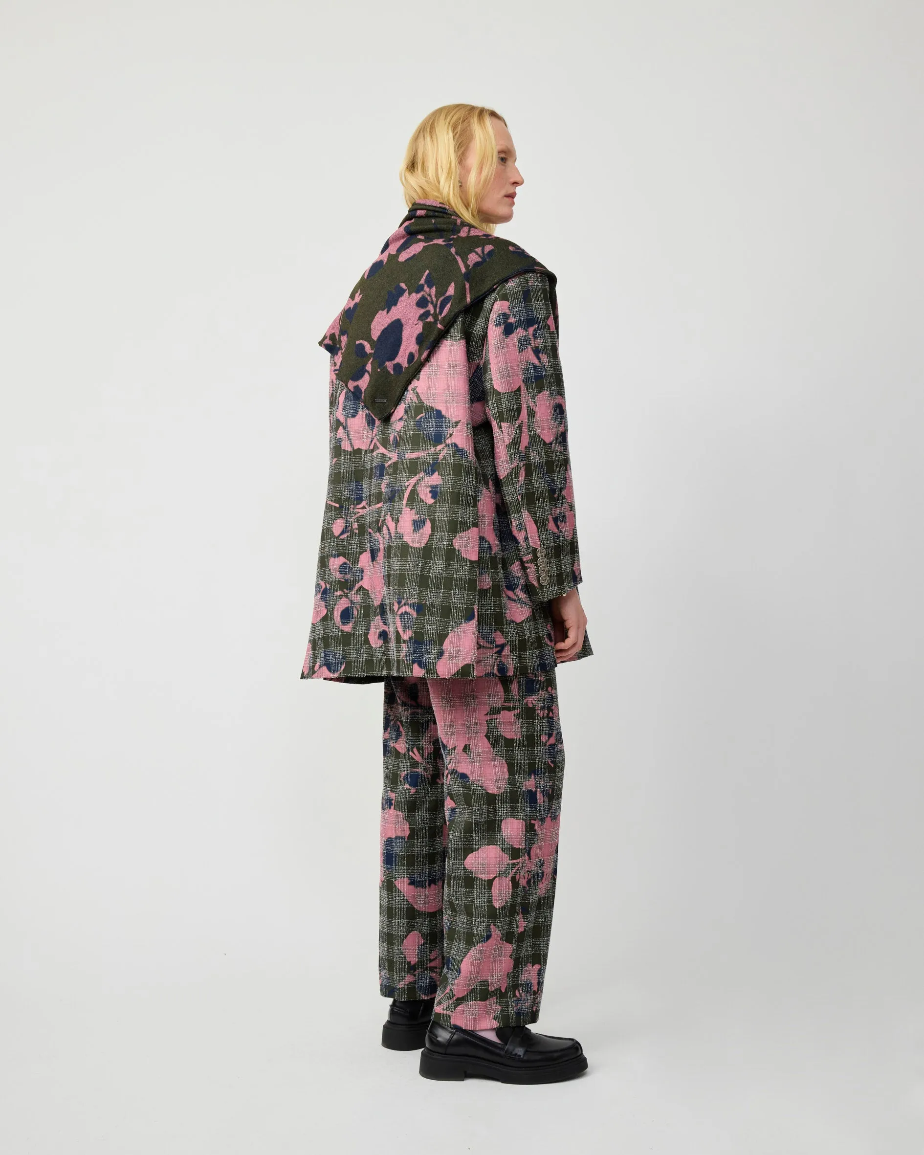 FRIDA HEAD SCARF IN MOSS INGRID sold by Julia Heuer product image thumbnail 2