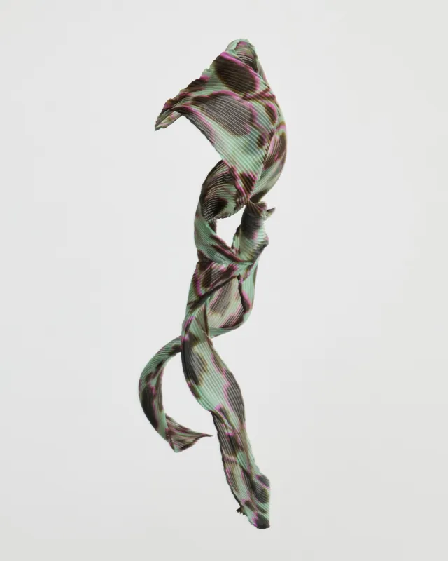 WOLFGANG PLEATED SCARF/BELT IN INGRID made by Julia Heuer