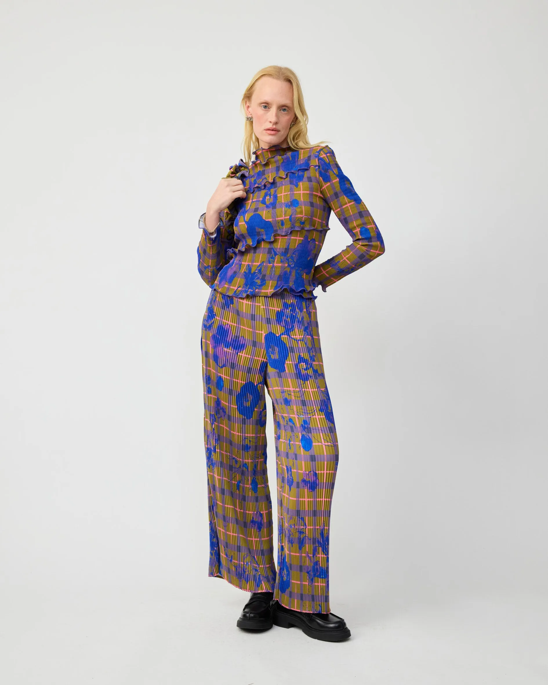JACK PLEATED TROUSERS IN MALIK sold by Julia Heuer product image thumbnail 4