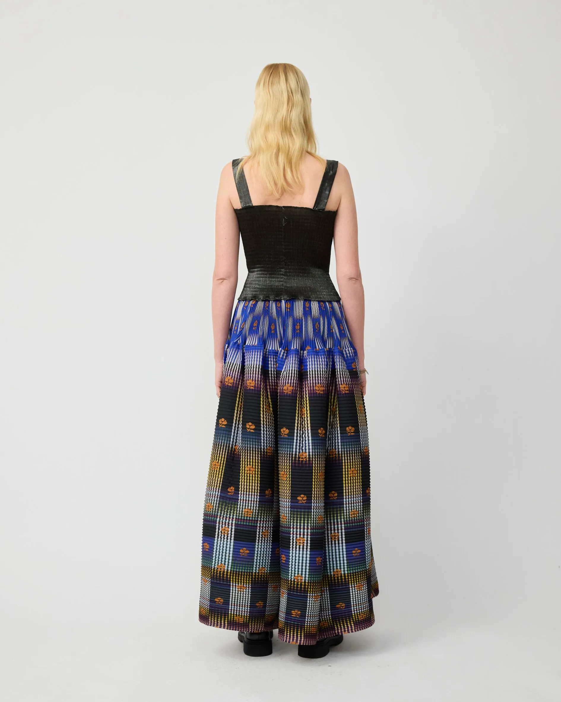 KENZA HANDPLEATED SKIRT IN HELGE sold by Julia Heuer product image thumbnail 3