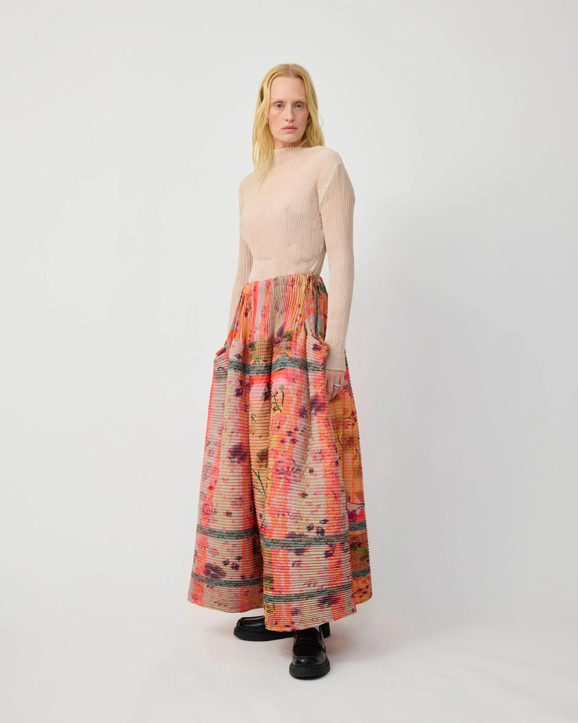 KENZA HANDPLEATED SKIRT IN BIRTE sold by Julia Heuer product image thumbnail 2
