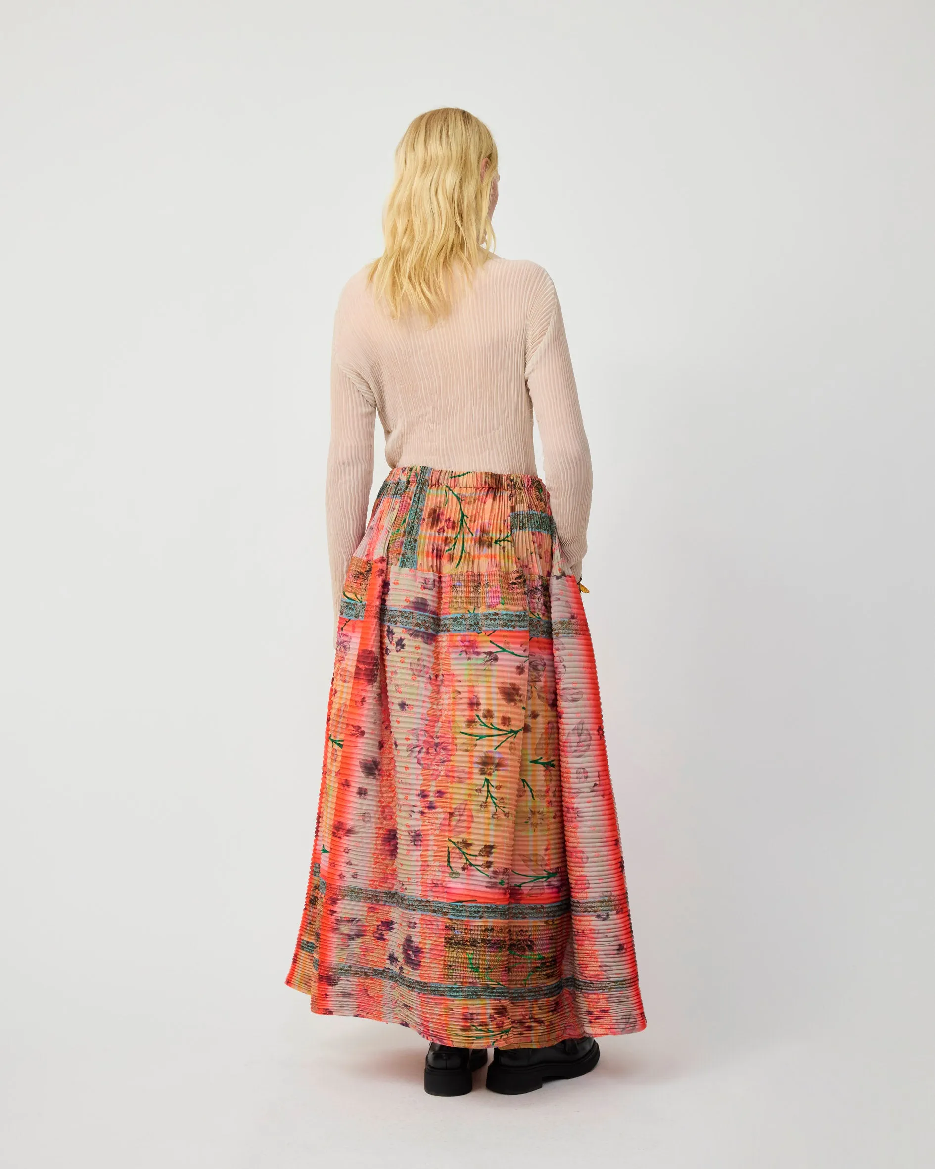 KENZA HANDPLEATED SKIRT IN BIRTE sold by Julia Heuer product image thumbnail 3