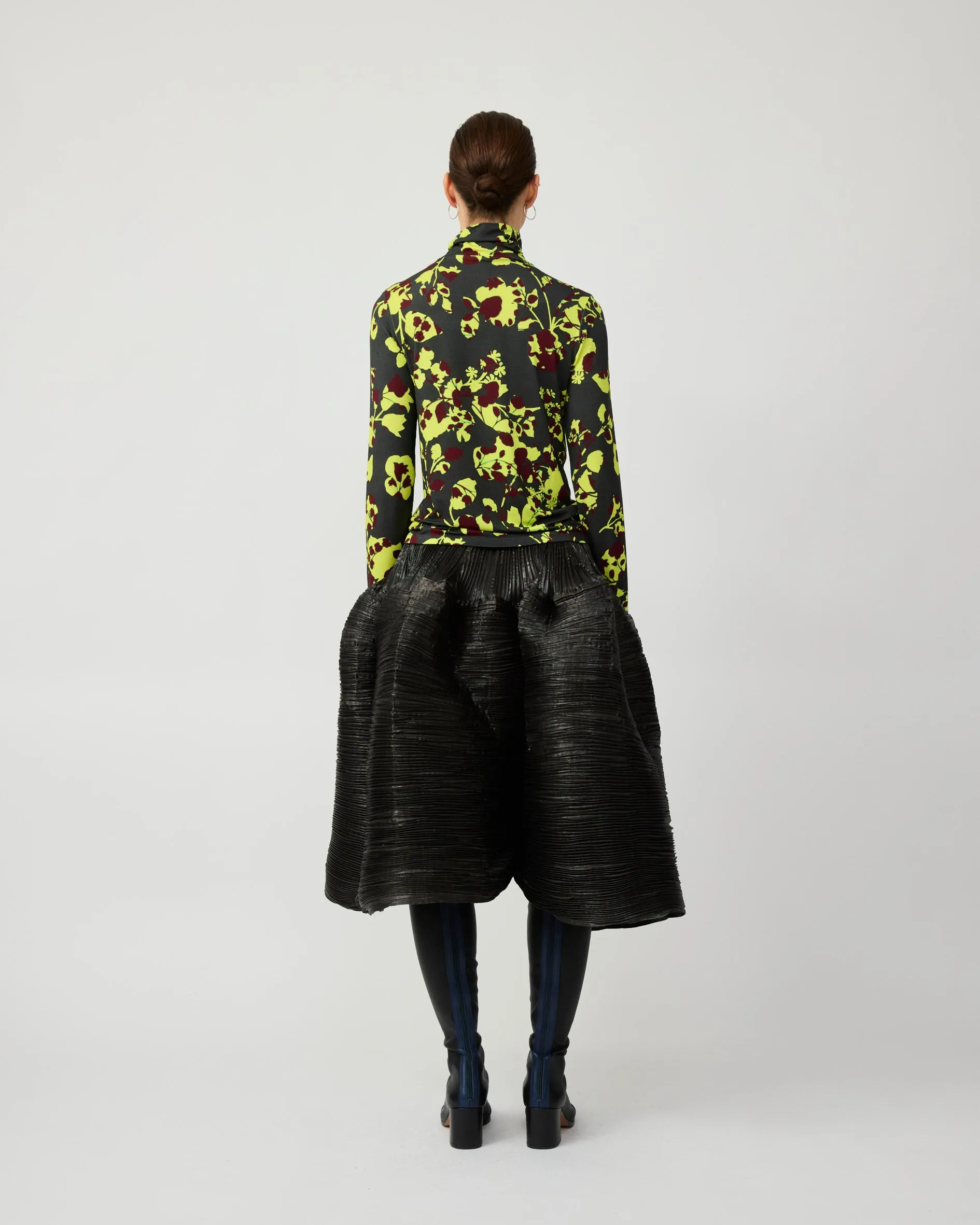 GABI JERSEY TOP IN ELECTRIC INGRID sold by Julia Heuer product image thumbnail 3