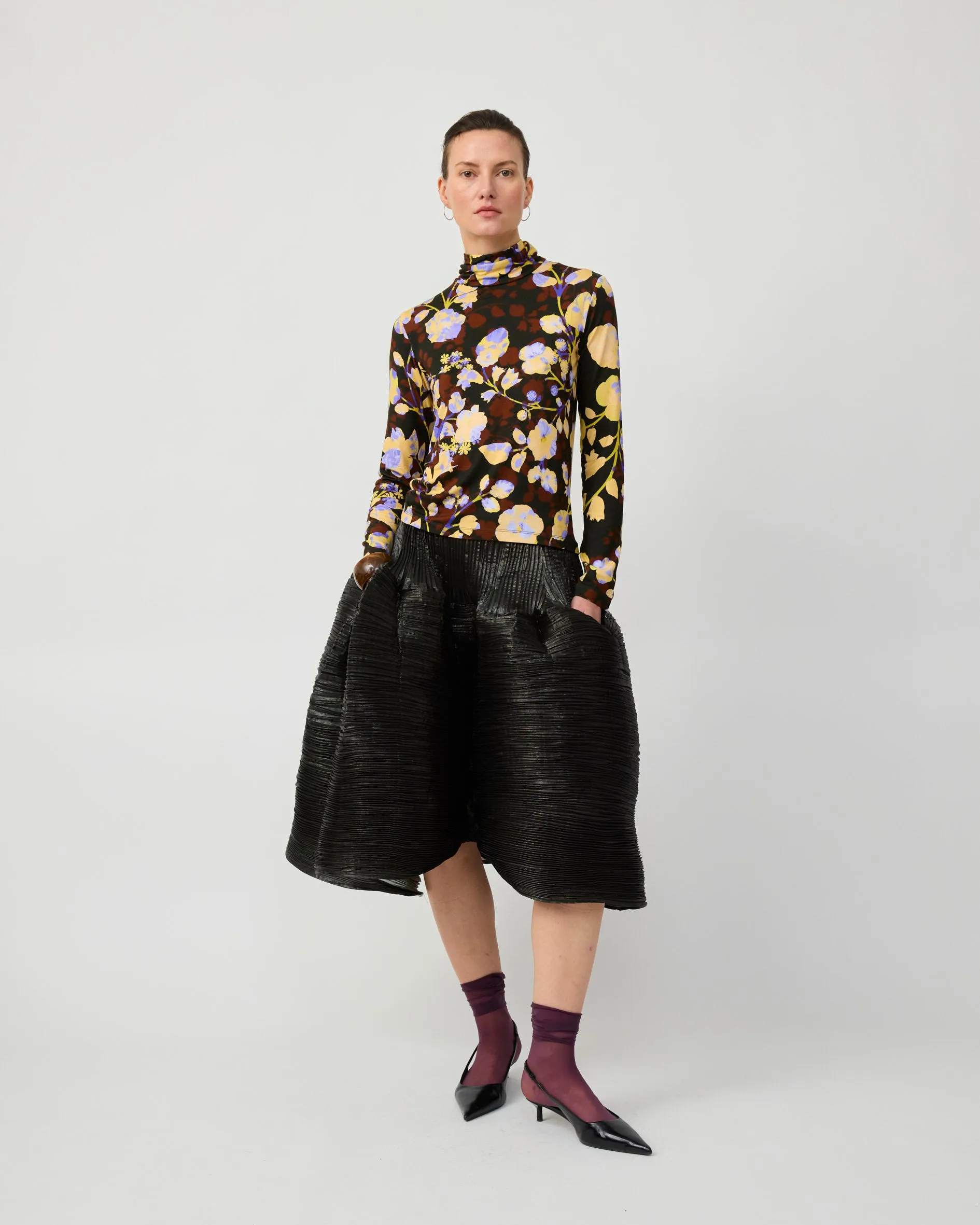 GABI JERSEY TOP IN AMBER INGRID sold by Julia Heuer product image thumbnail 4