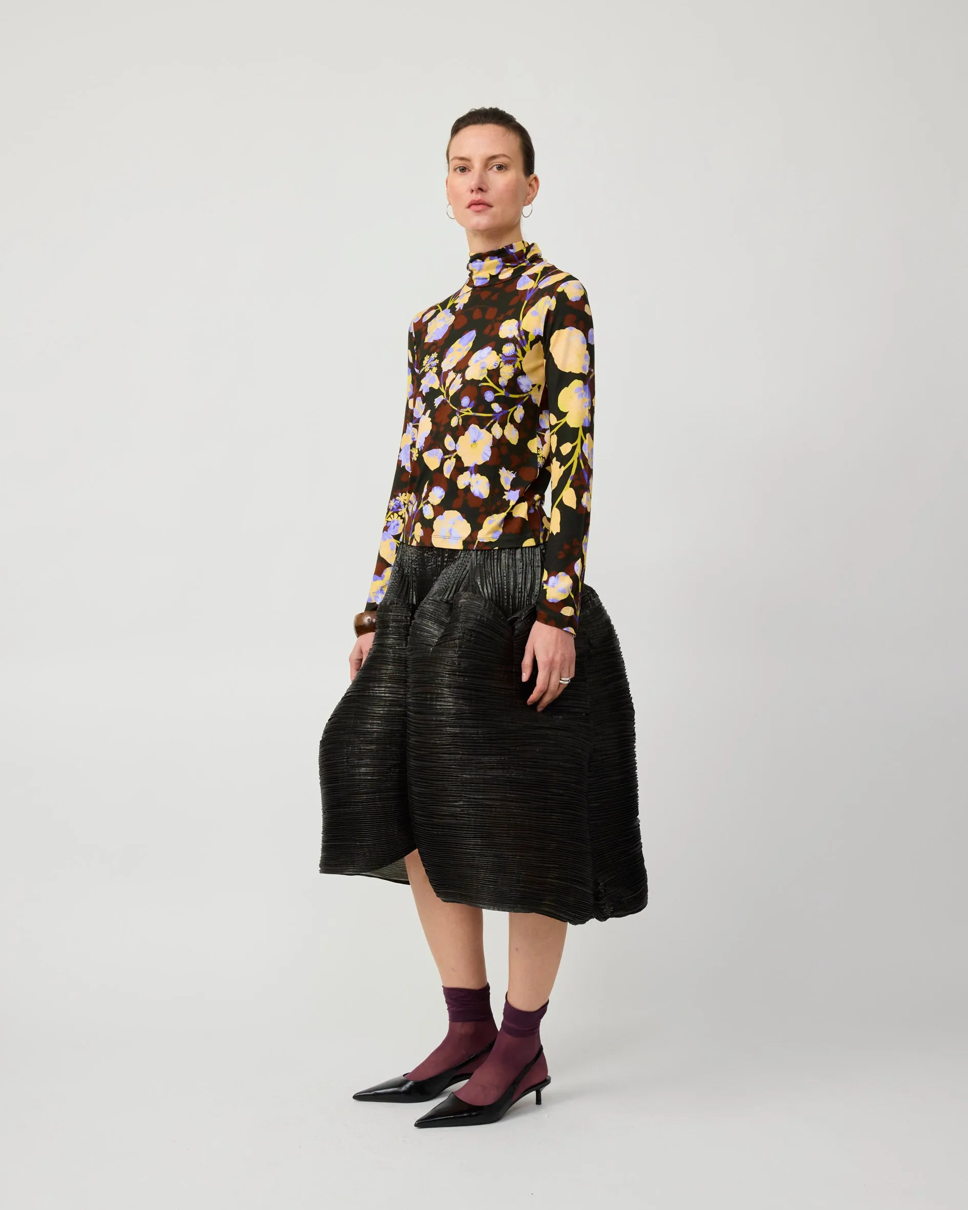 GABI JERSEY TOP IN AMBER INGRID sold by Julia Heuer product image thumbnail 2