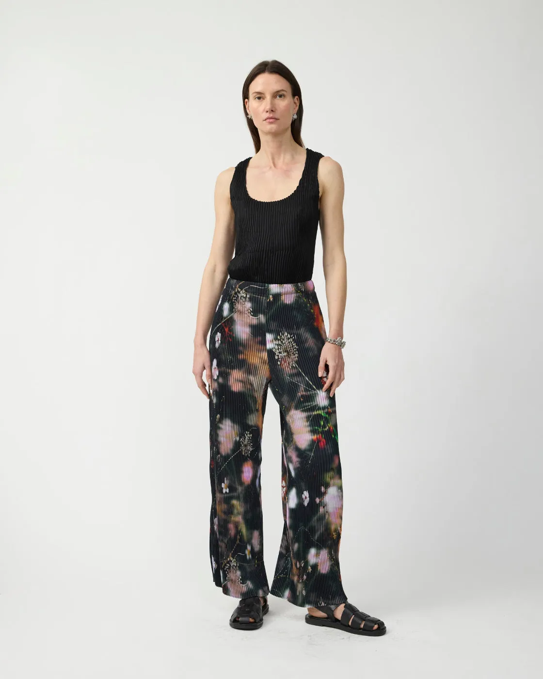 Jack Pleated Trousers in Frances sold by Julia Heuer