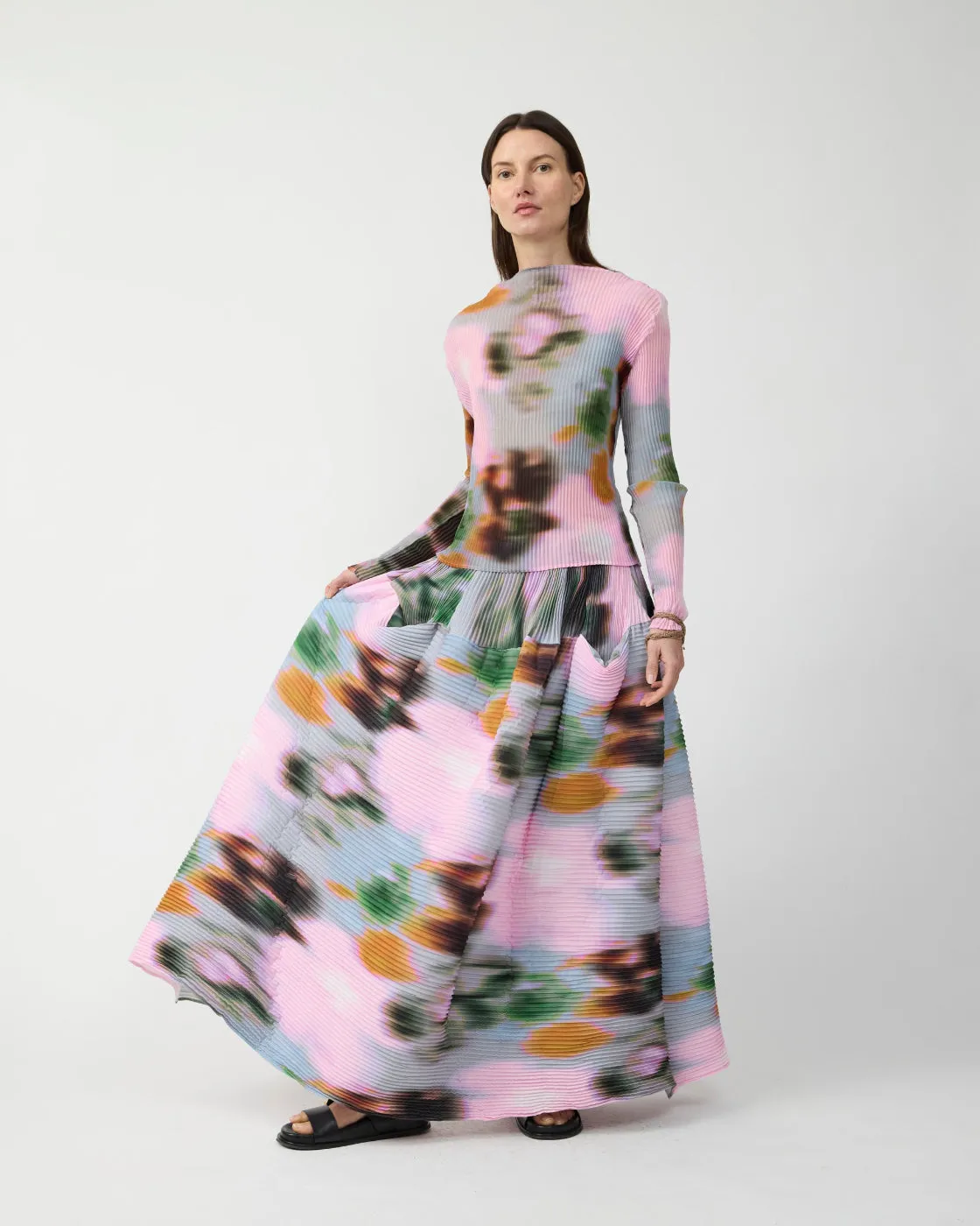 Lee Pleated Top in Maris sold by Julia Heuer product image thumbnail 4