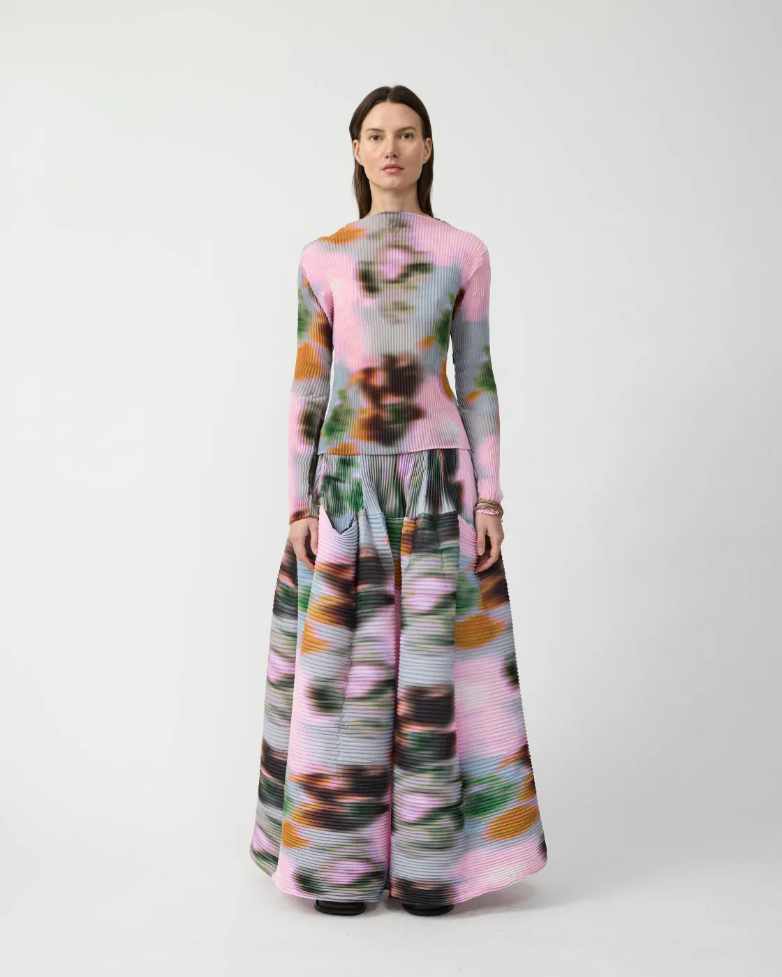 Lee Pleated Top in Maris sold by Julia Heuer