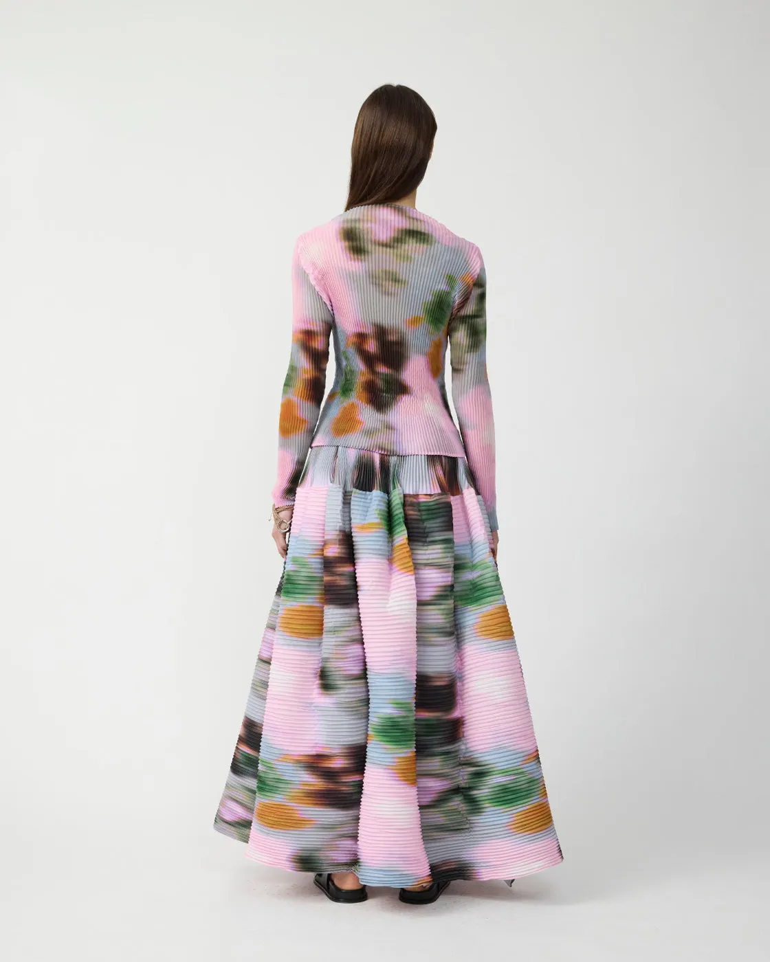 Lee Pleated Top in Maris sold by Julia Heuer product image thumbnail 3