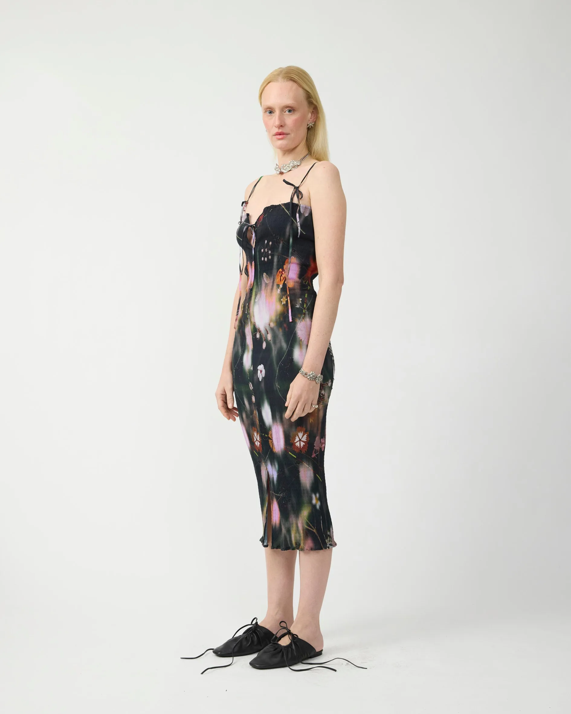 Leni Reversible Smock Dress in Frances sold by Julia Heuer product image thumbnail 3