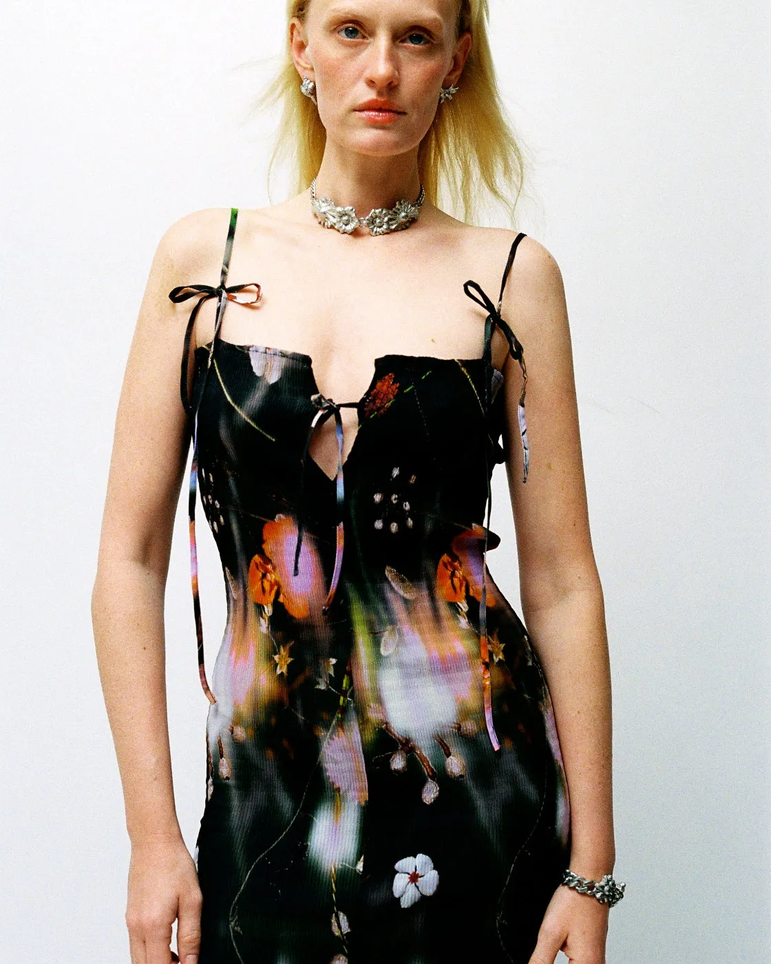 Leni Reversible Smock Dress in Frances sold by Julia Heuer