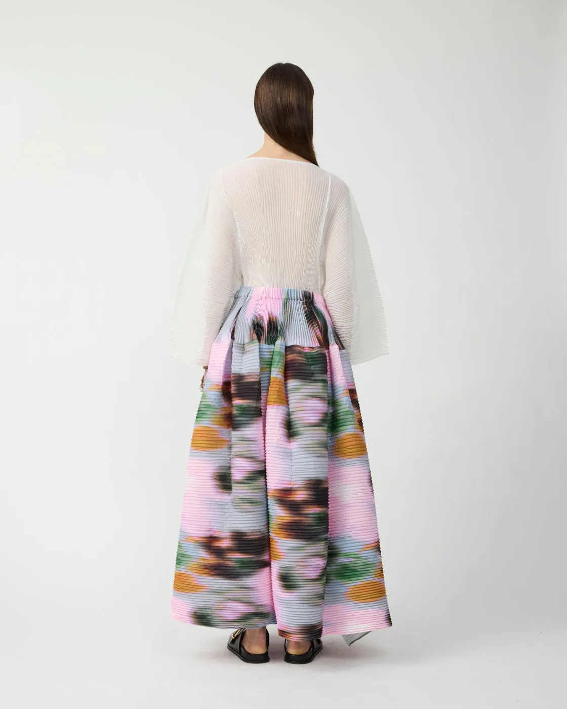 Kenza Handpleated Skirt in Maris sold by Julia Heuer product image thumbnail 5