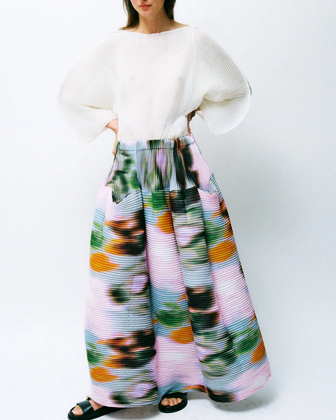 Kenza Handpleated Skirt in Maris sold by Julia Heuer product image thumbnail 2