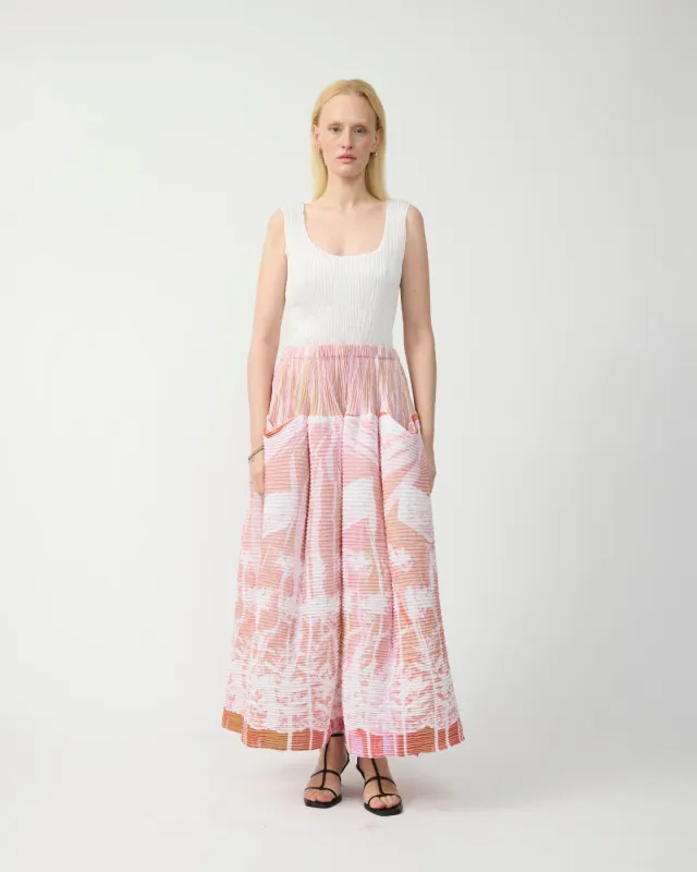 Kenza Handpleated Skirt in Apo made by Julia Heuer