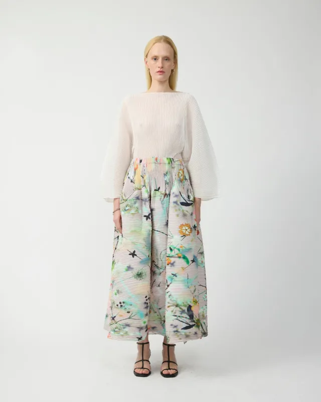 Kenza Handpleated Skirt in Frances made by Julia Heuer