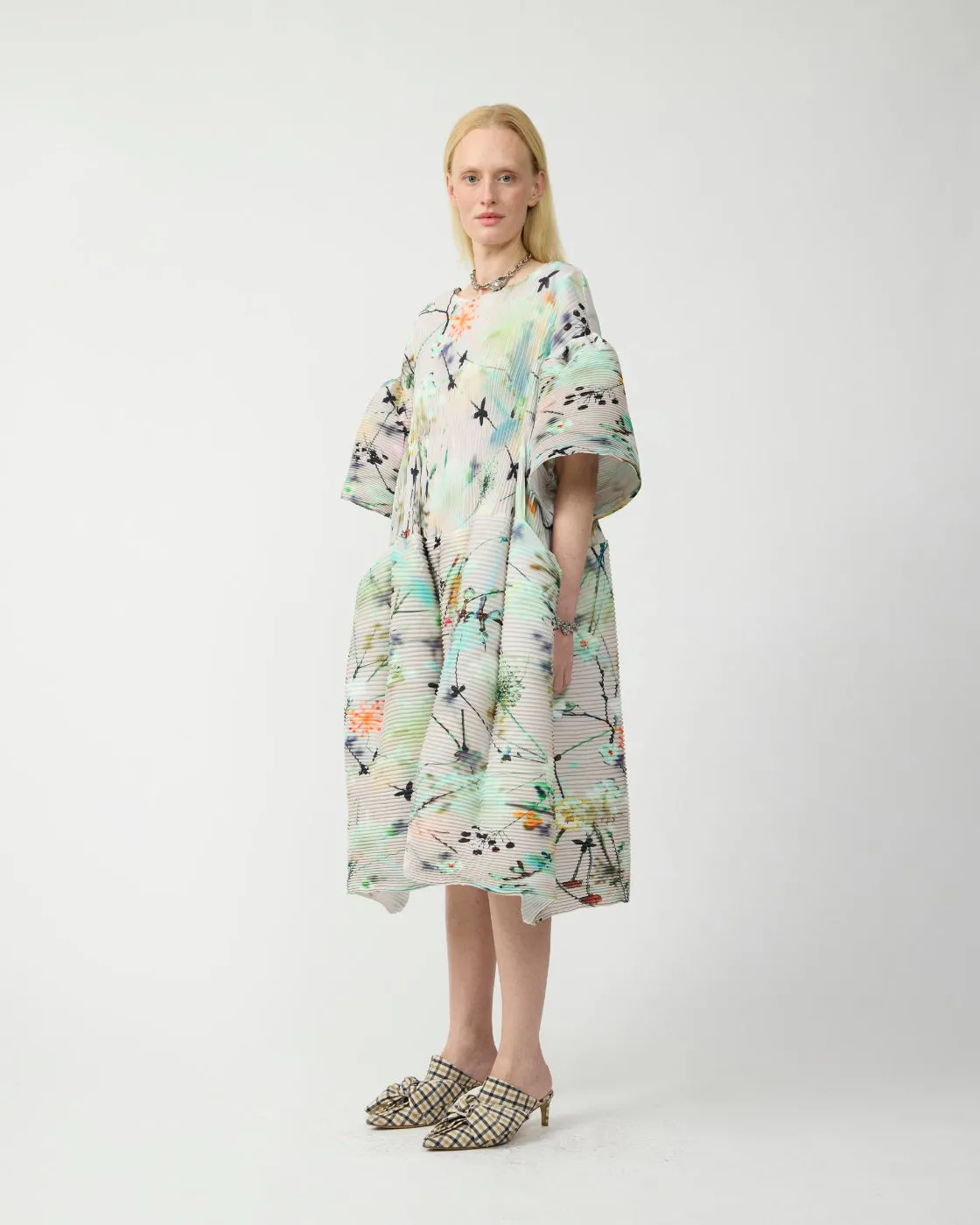 Thekla Handpleated Dress in Frances sold by Julia Heuer product image thumbnail 3