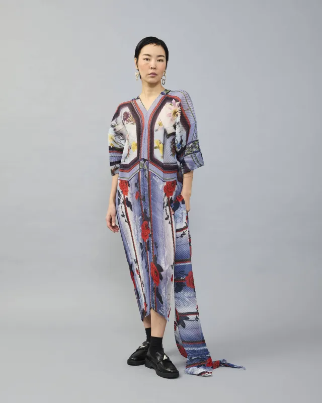 Stacy Handpleated Kaftan in Alice made by Julia Heuer