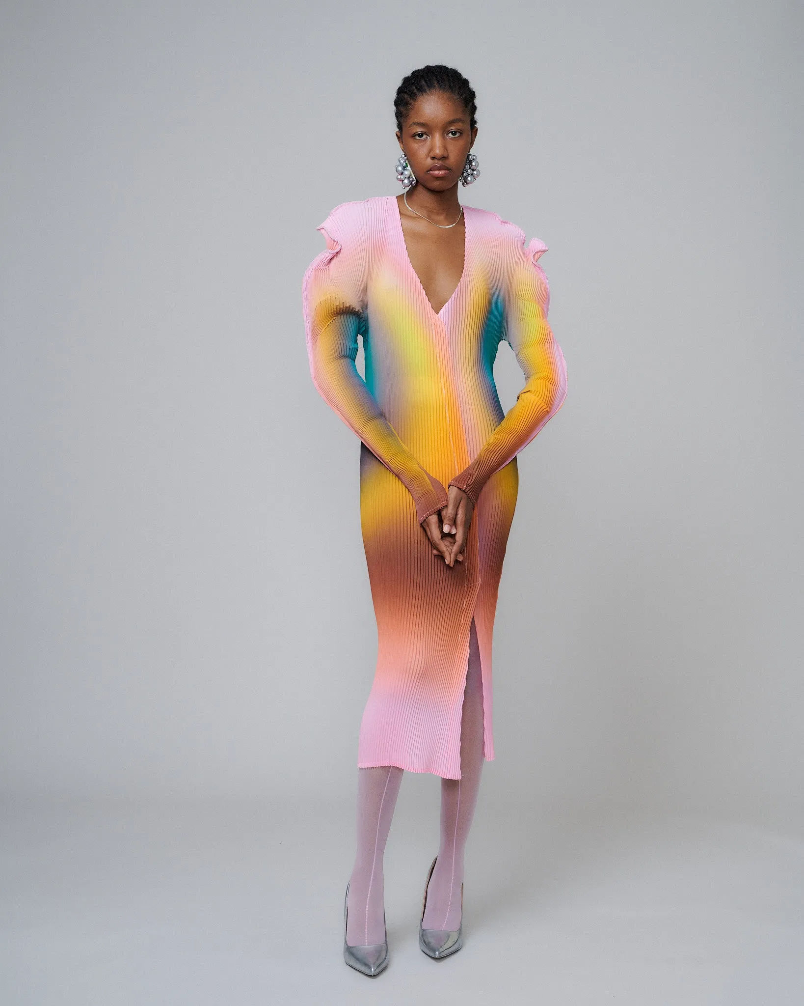 Sander Dress in Pink Rain sold by Julia Heuer
