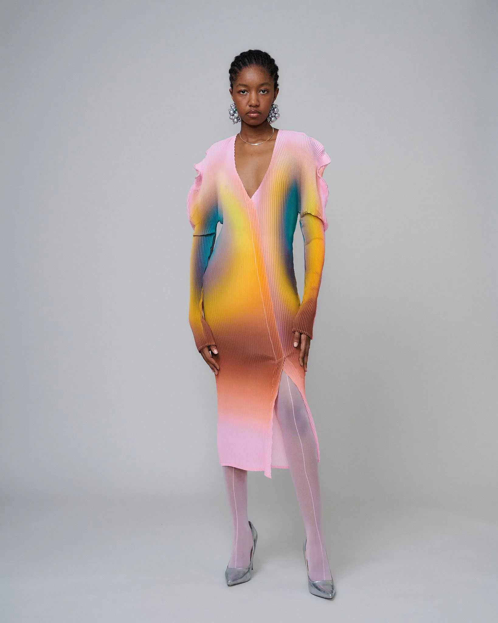 Sander Dress in Pink Rain sold by Julia Heuer product image thumbnail 5