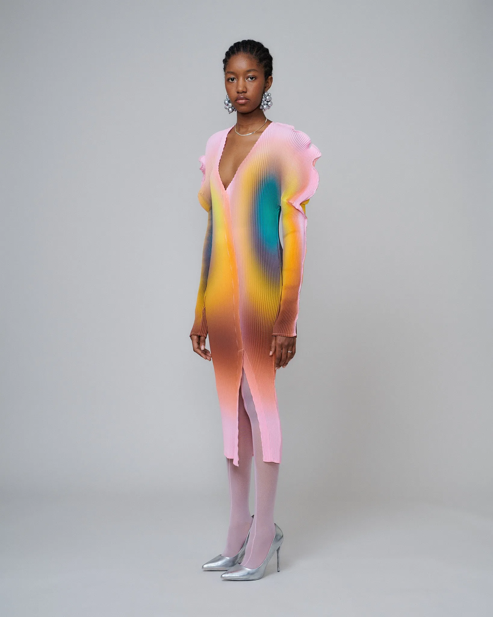 Sander Dress in Pink Rain sold by Julia Heuer product image thumbnail 2