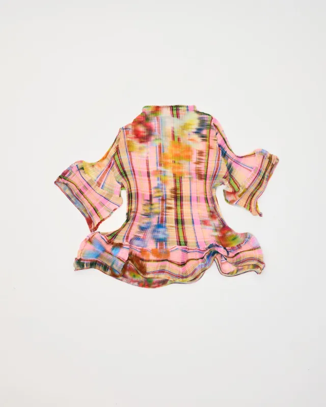 MARTIN PLEATED TOP IN RILKE made by Julia Heuer