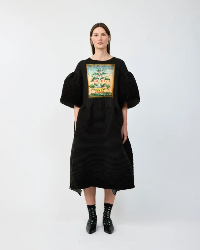 THEKLA PLEATED DRESS IN KOLLI made by Julia Heuer