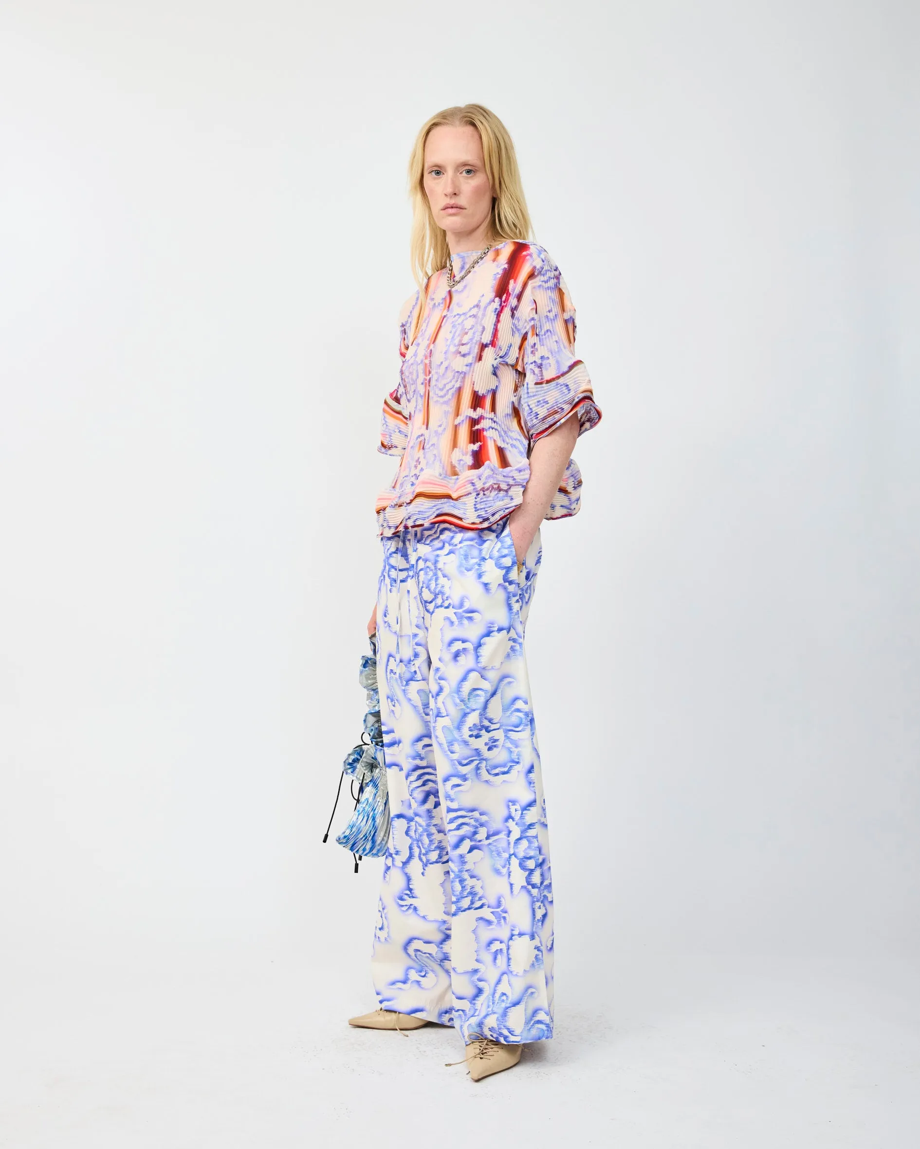 MARTIN PLEATED TOP IN LOTTE sold by Julia Heuer product image thumbnail 3