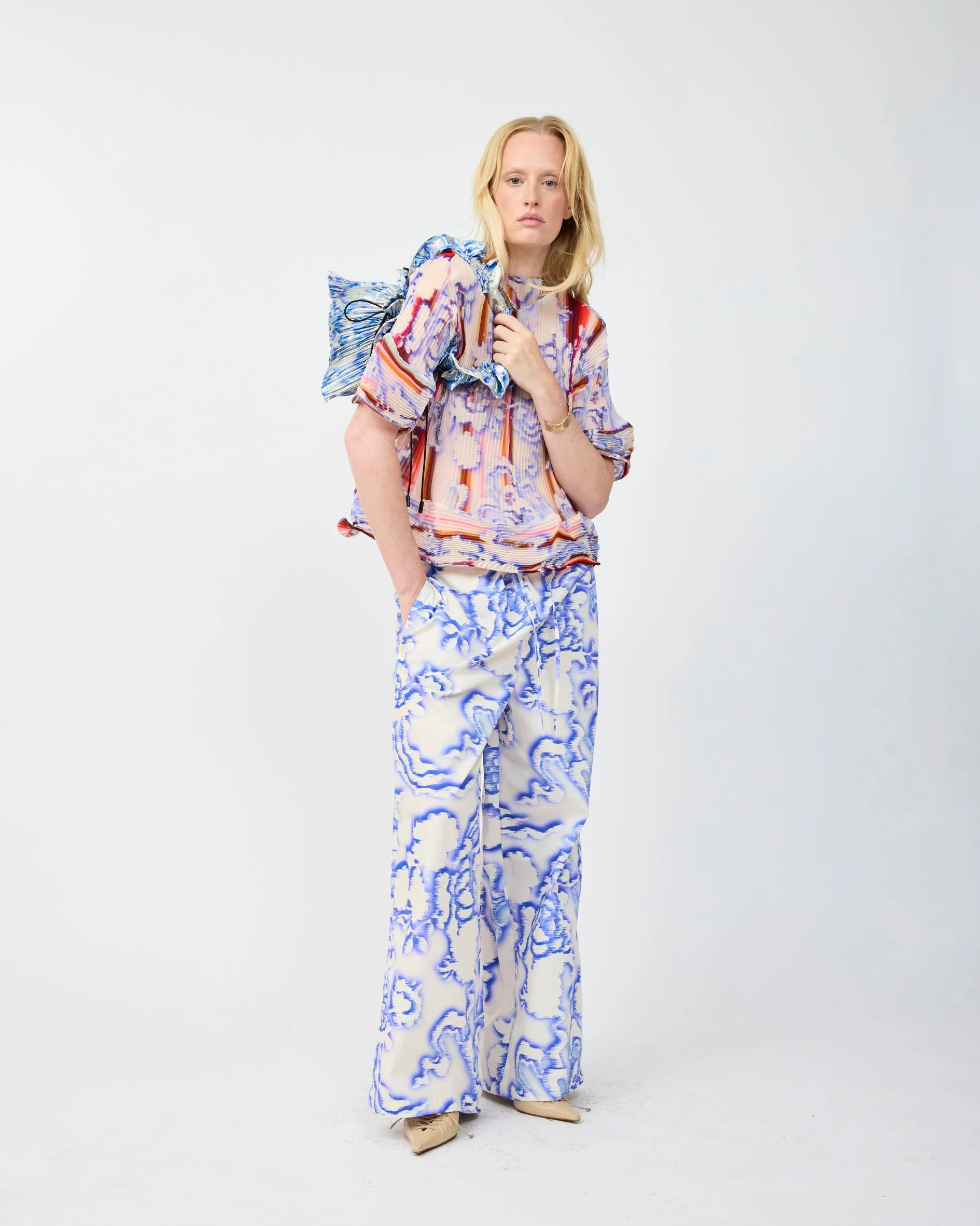 MARTIN PLEATED TOP IN LOTTE sold by Julia Heuer product image thumbnail 5