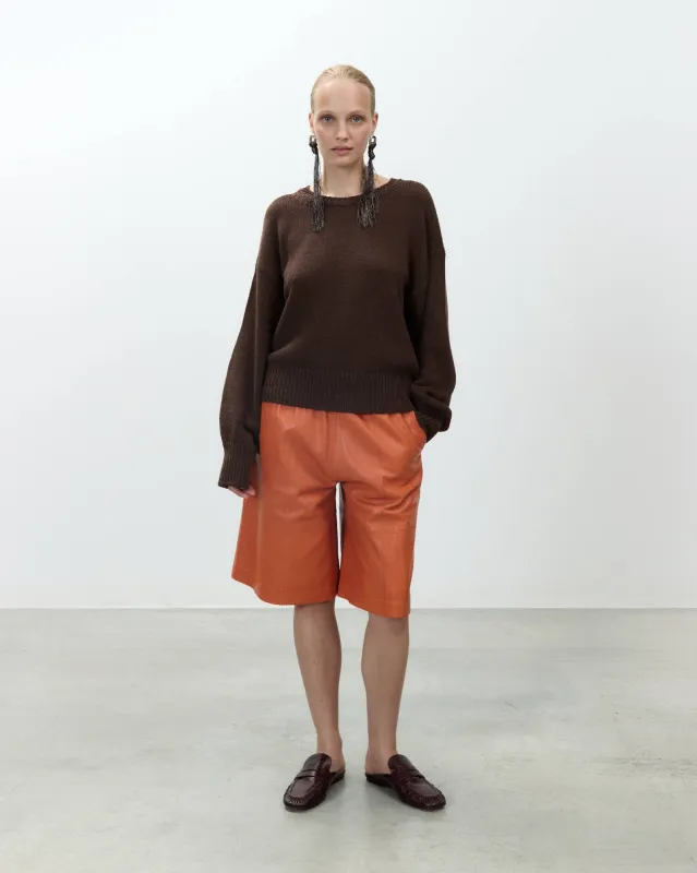 CREW NECK KNIT SWEATER sold by ALYSI