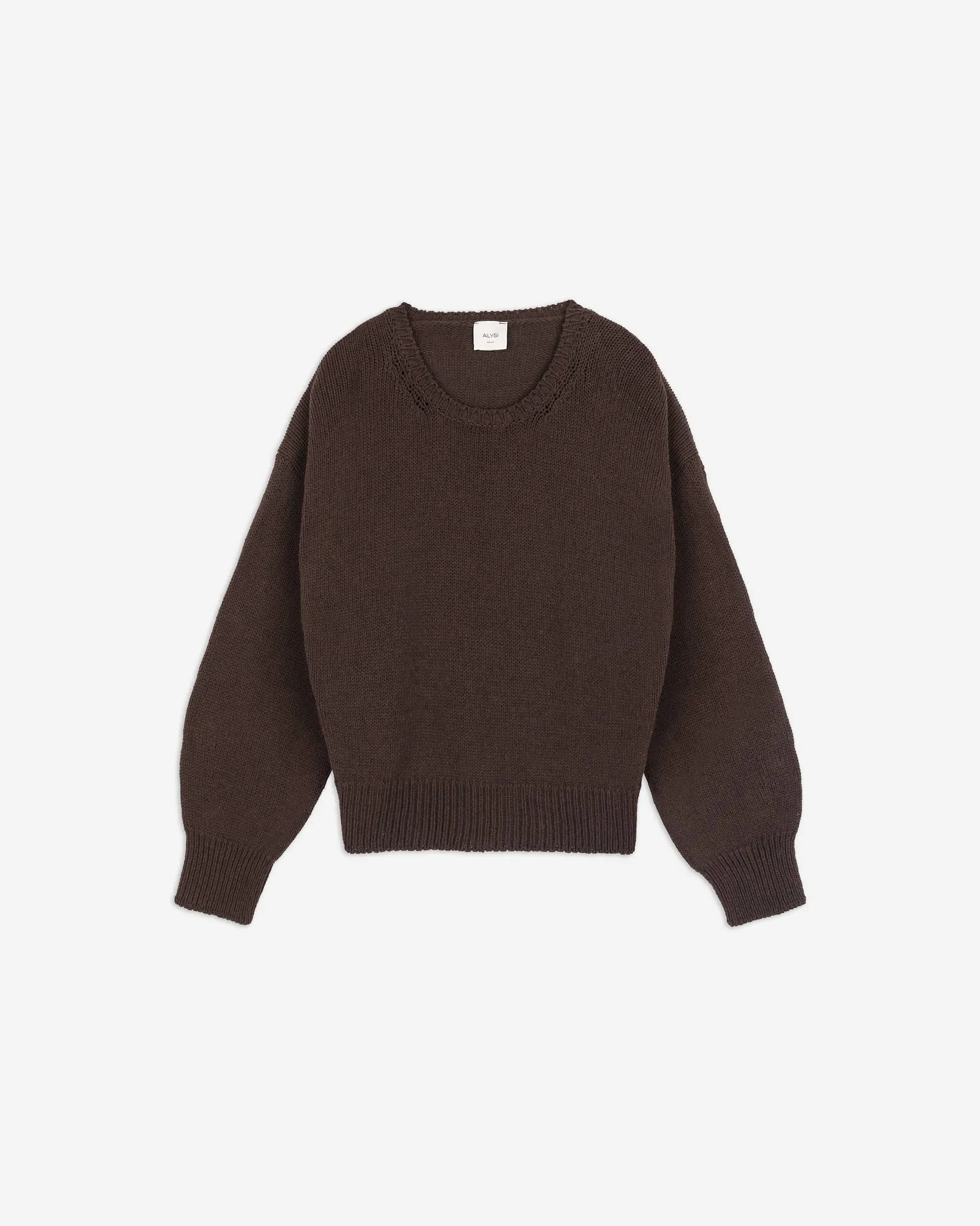 CREW NECK KNIT SWEATER sold by ALYSI product image thumbnail 4