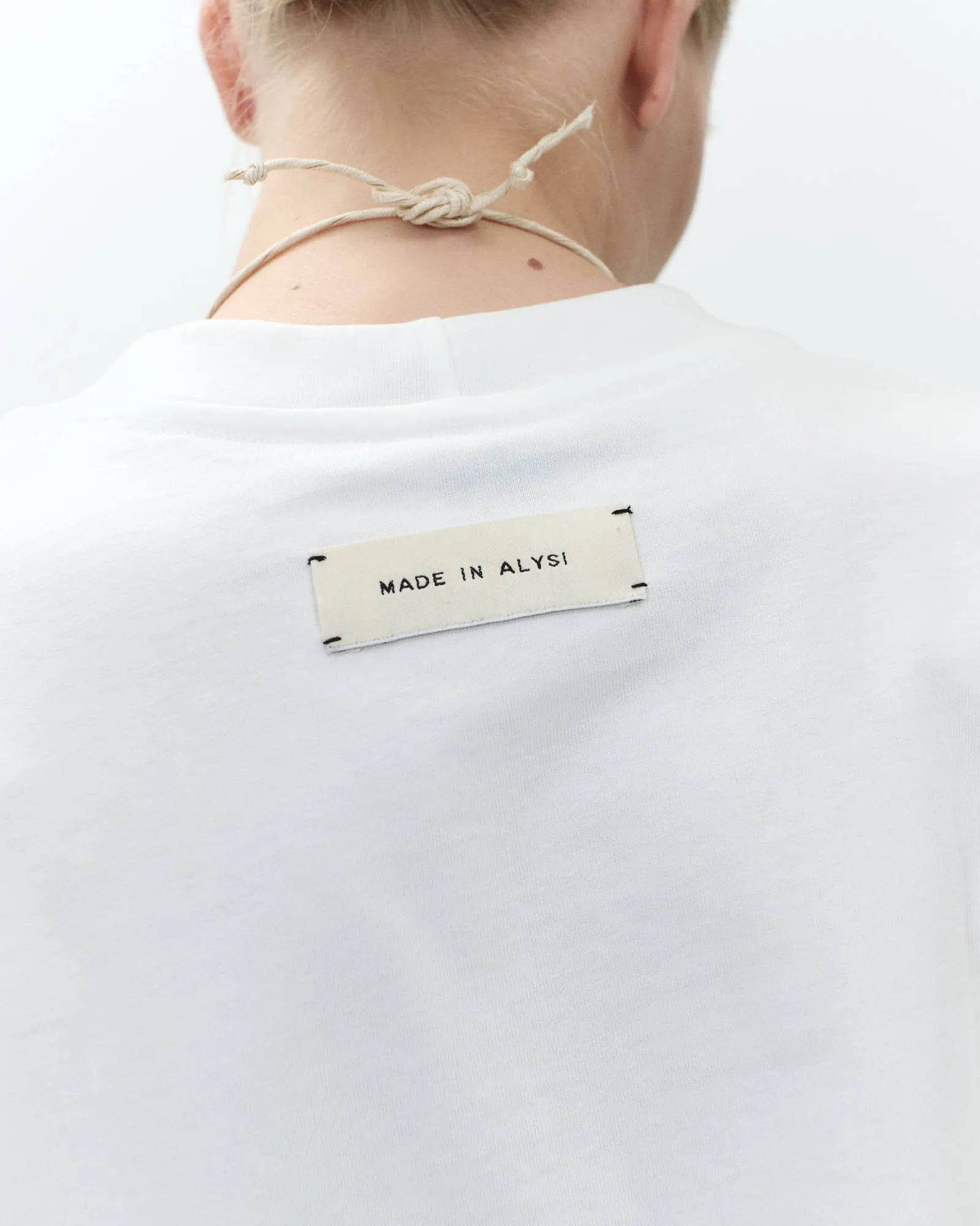 EMBROIDERED T-SHIRT WITH BOXY EMBROIDERY sold by ALYSI product image thumbnail 4