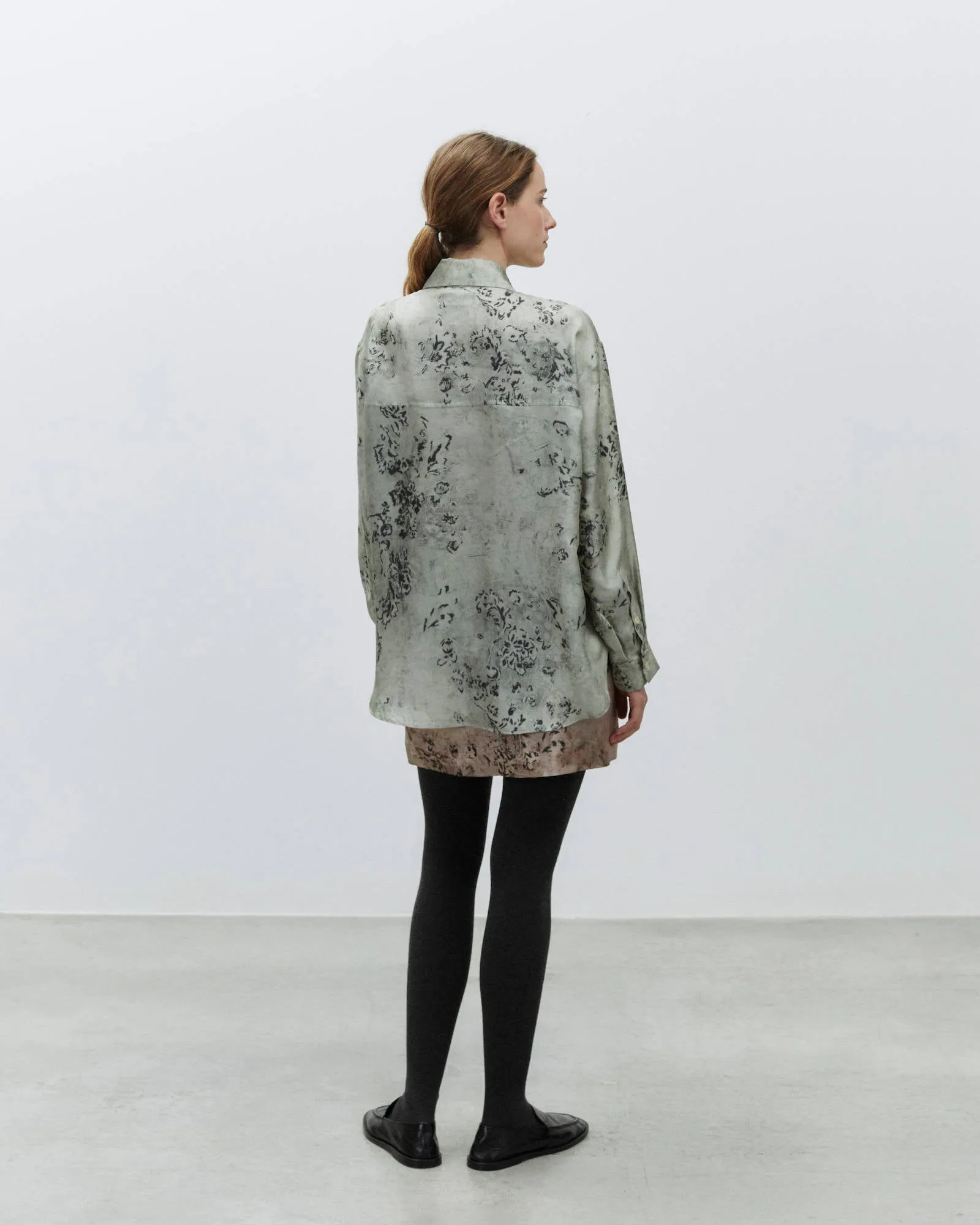 SILK TAPESTRY PRINT SHIRT sold by ALYSI product image thumbnail 3