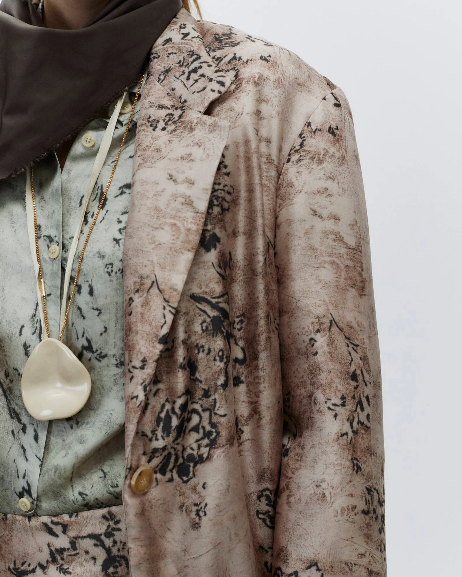 Silk Blazer Tapestry Print sold by ALYSI product image thumbnail 2